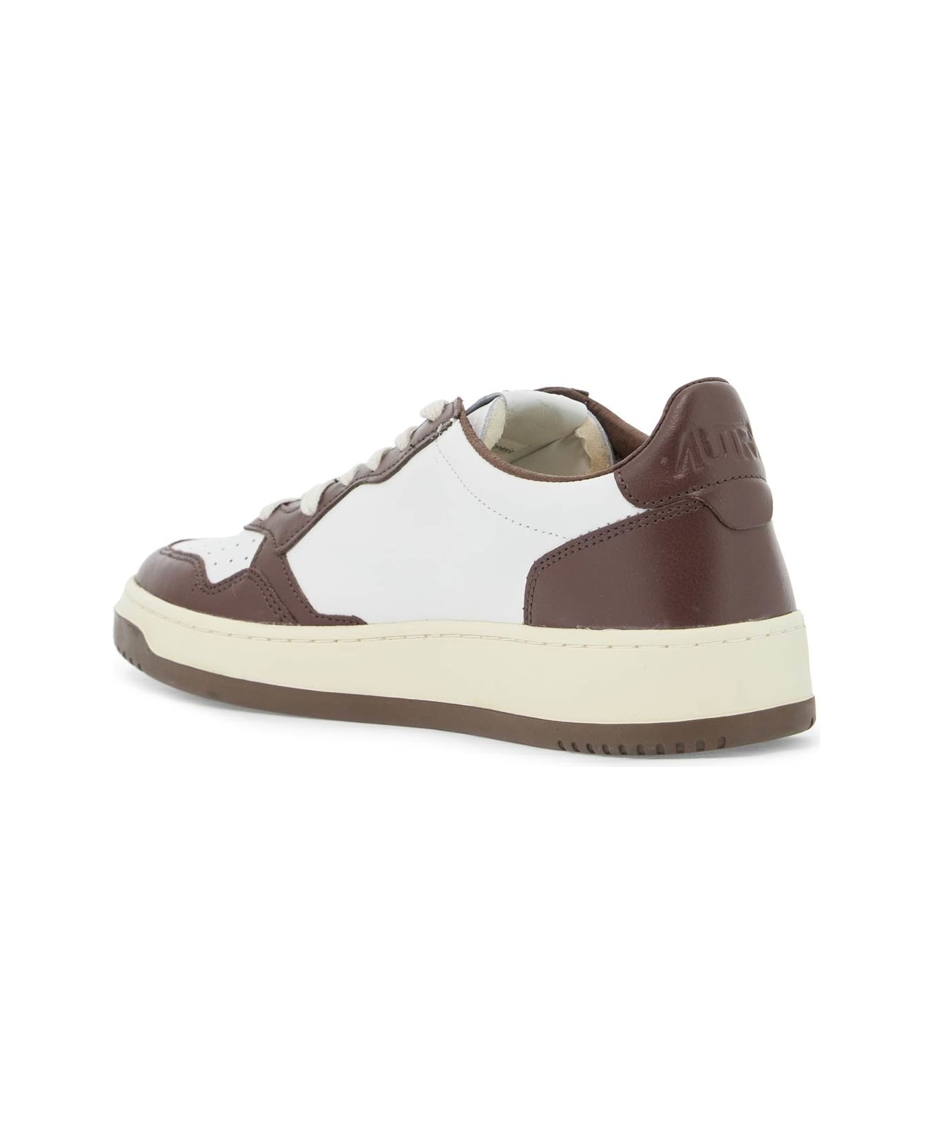 Autry Medalist Lace-up Trainers - WHT CHESTNUT (White)