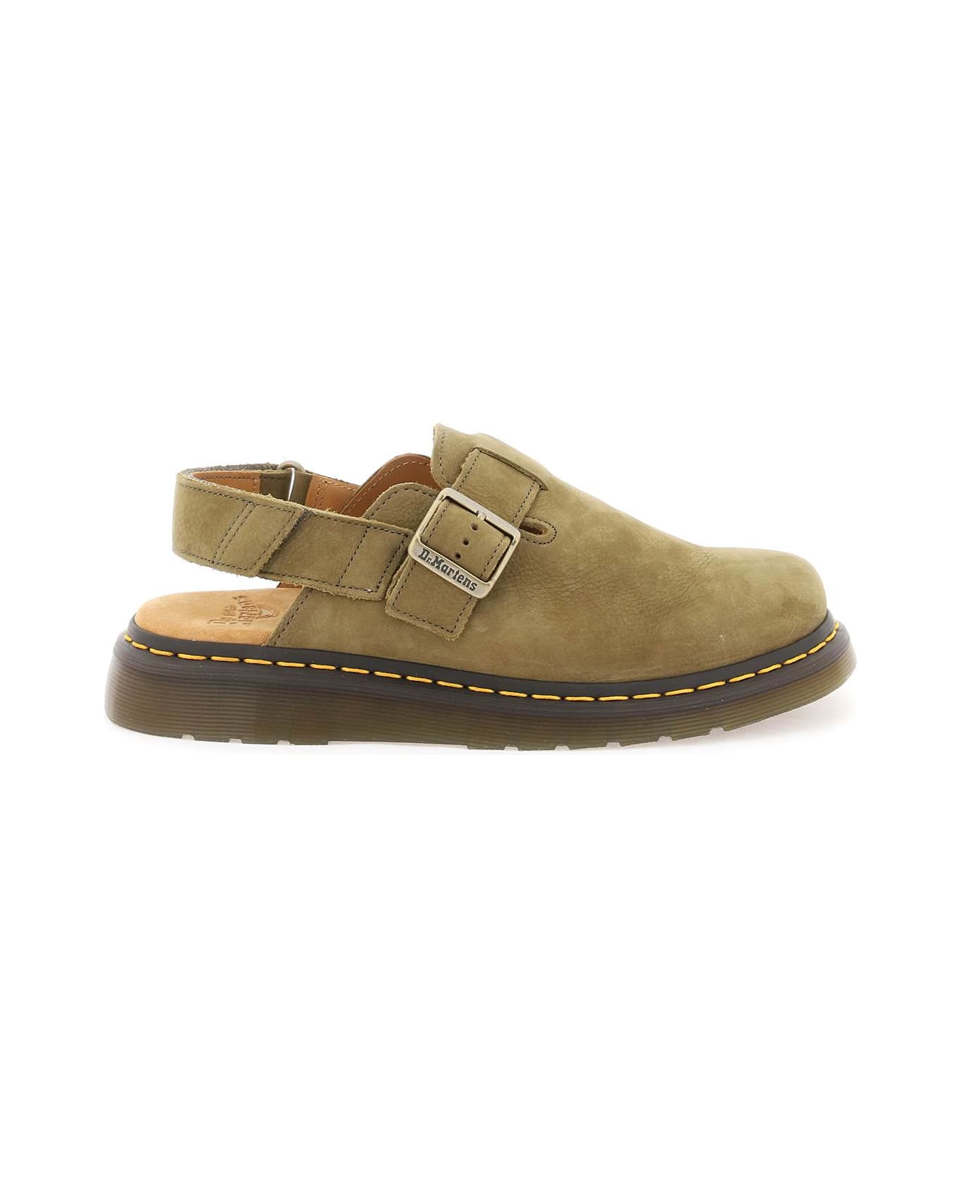 Dr. Martens 'jorge Ii Nubuck - MUTED OLIVE (Khaki)