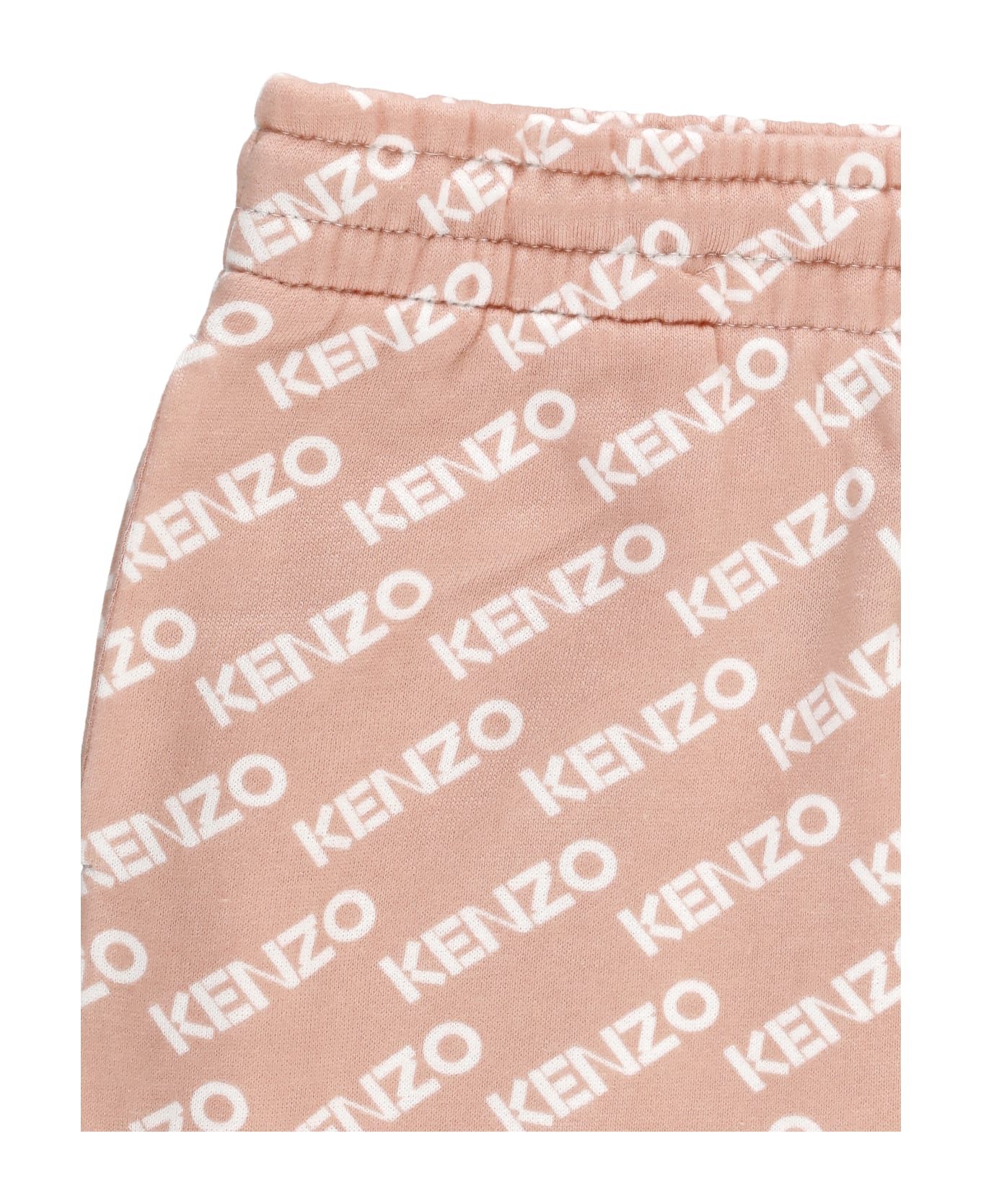 Kenzo Kids Skirt With Logo - Pink