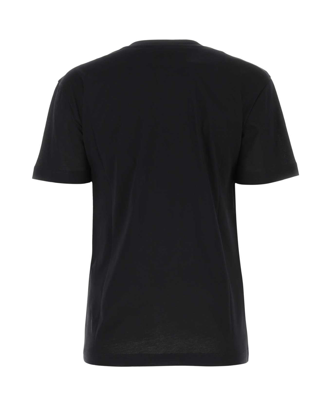 Patou Black Cotton T-shirt - 999B