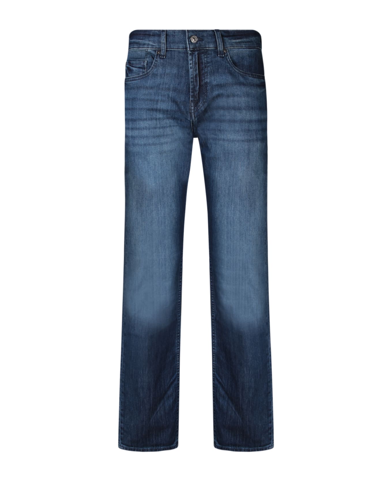 7 For All Mankind Austyn Headway Blue Jeans - Blue デニム