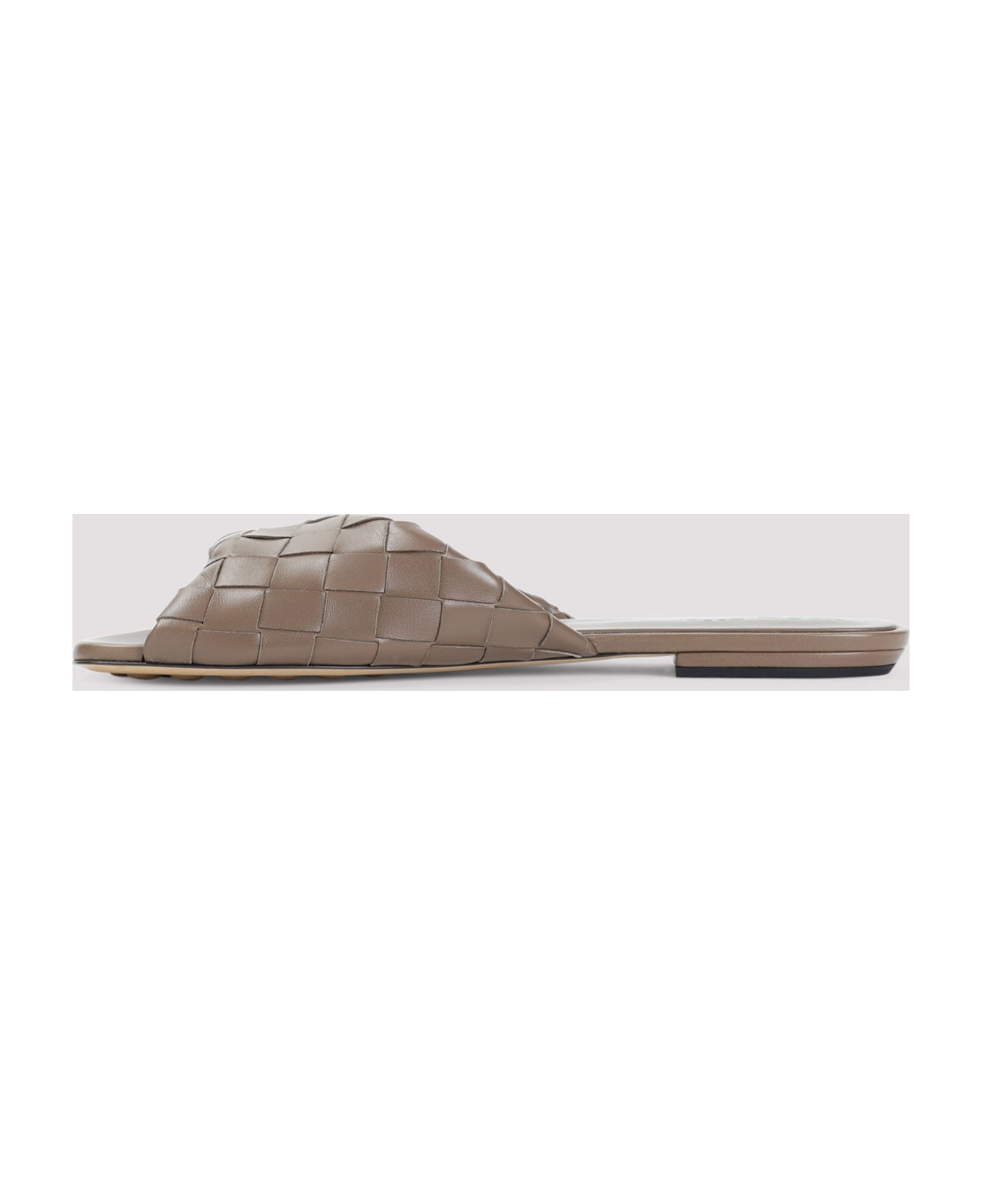 Bottega Veneta Blink Flap Sandals - Pinecone