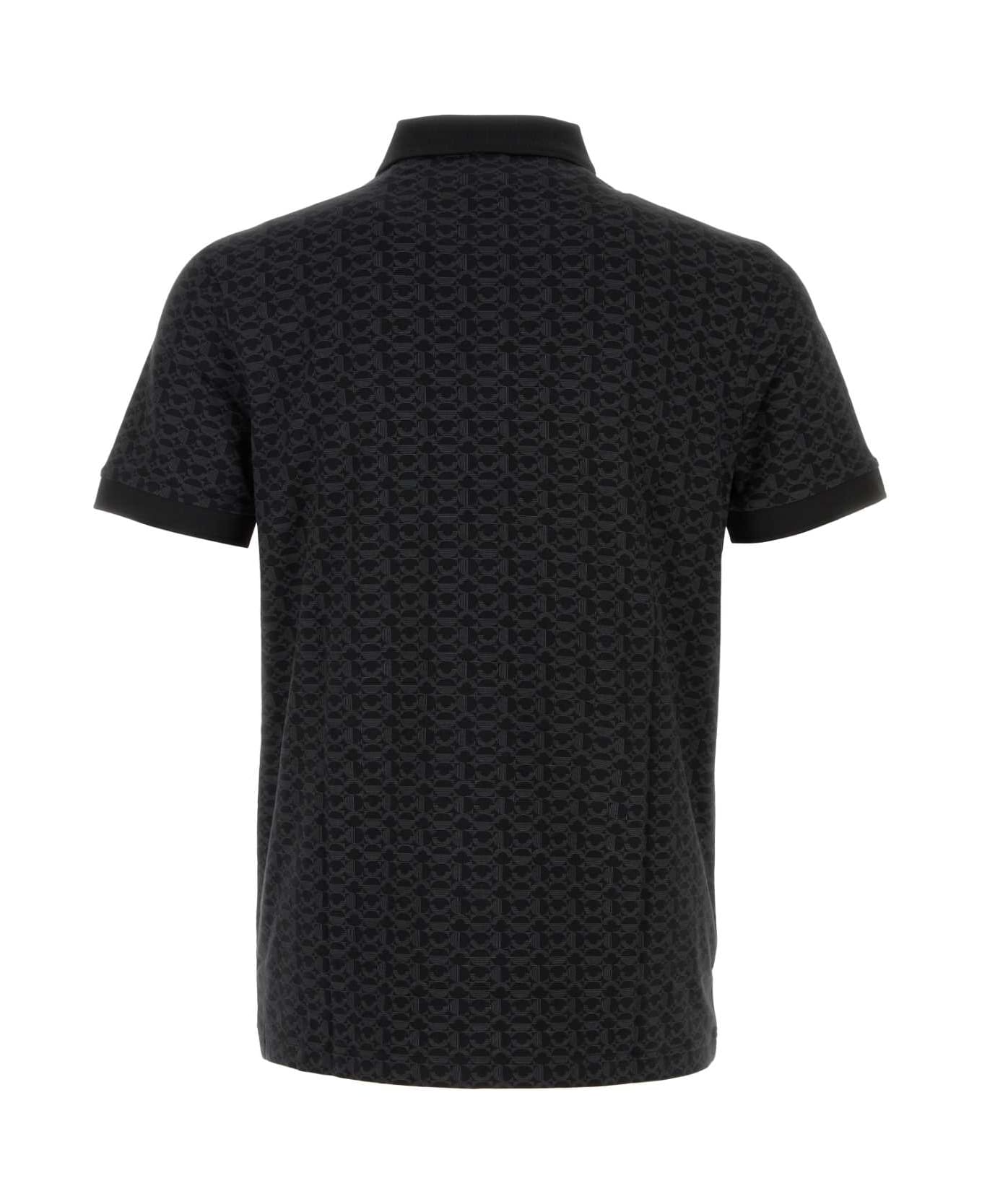 Hugo Boss Black Stretch Cotton Polo Shirt - 001BLACK