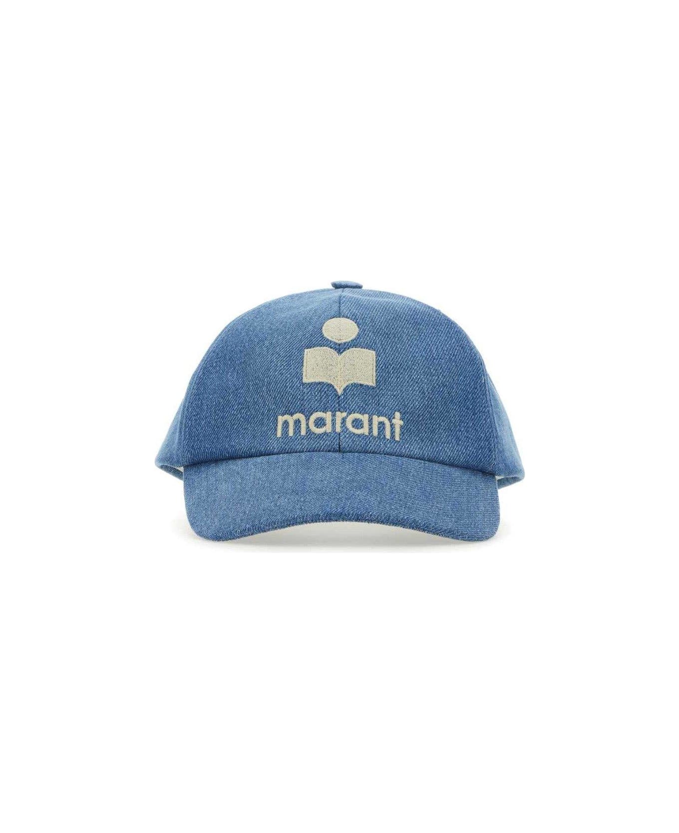 Isabel Marant Tyron Baseball Cap - LIGHT BLUE