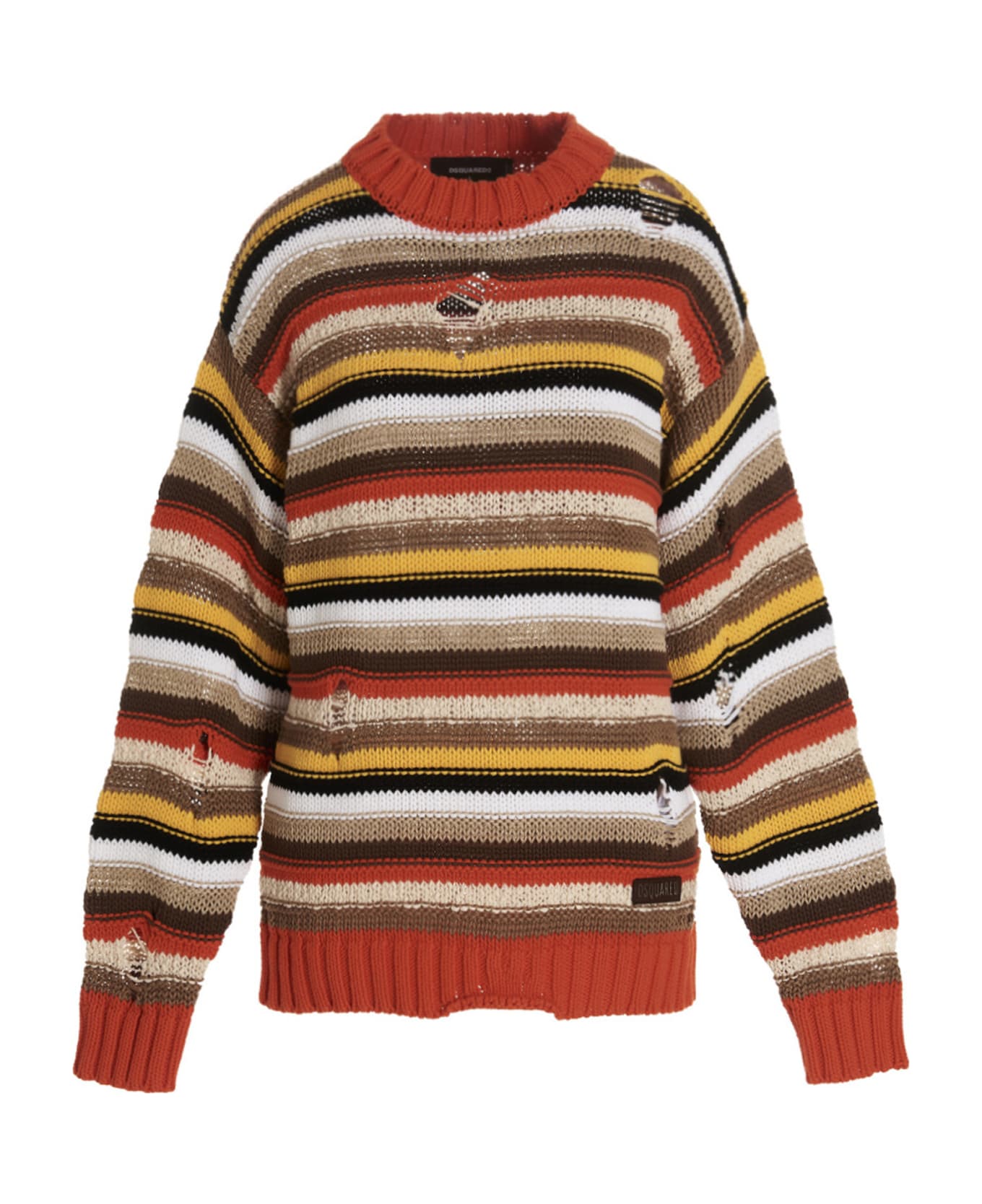 Dsquared2 Multicolor Striped Sweater - Multicolor