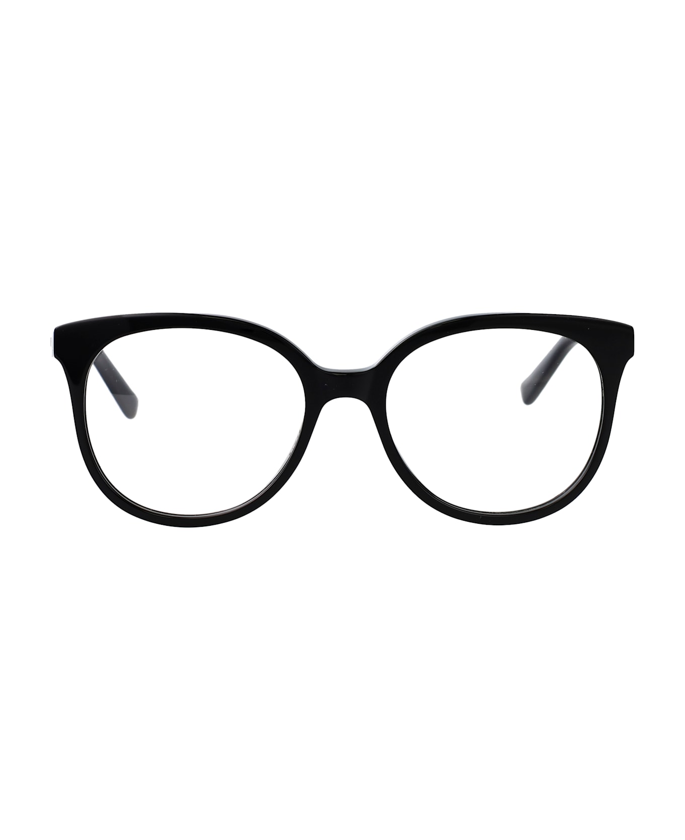 Alexander McQueen Eyewear Am0540o Glasses - BLACK-BLACK-TRANSPARENT