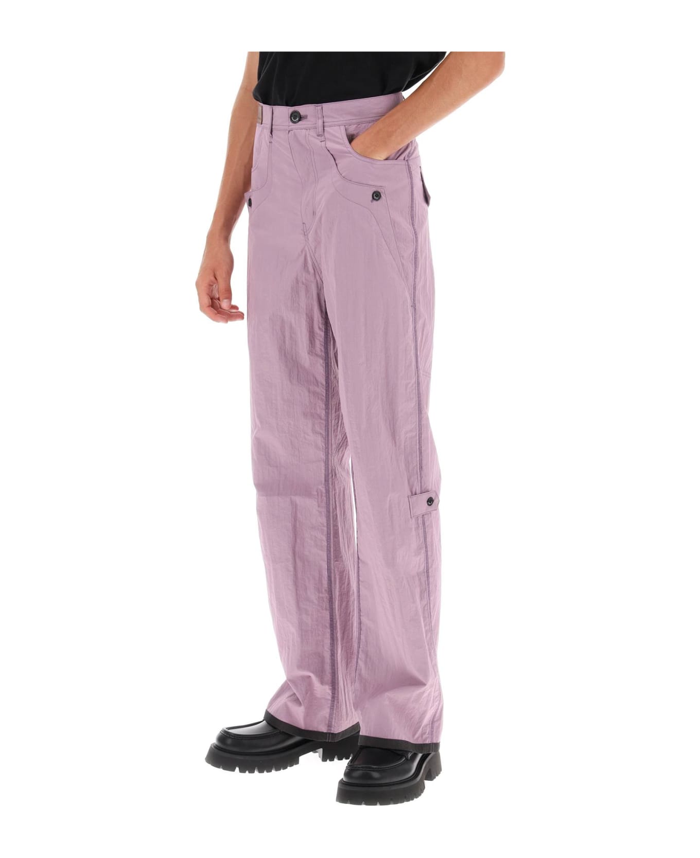 Andersson Bell Inside-out Technical Pants - PURPLE (Purple) ボトムス