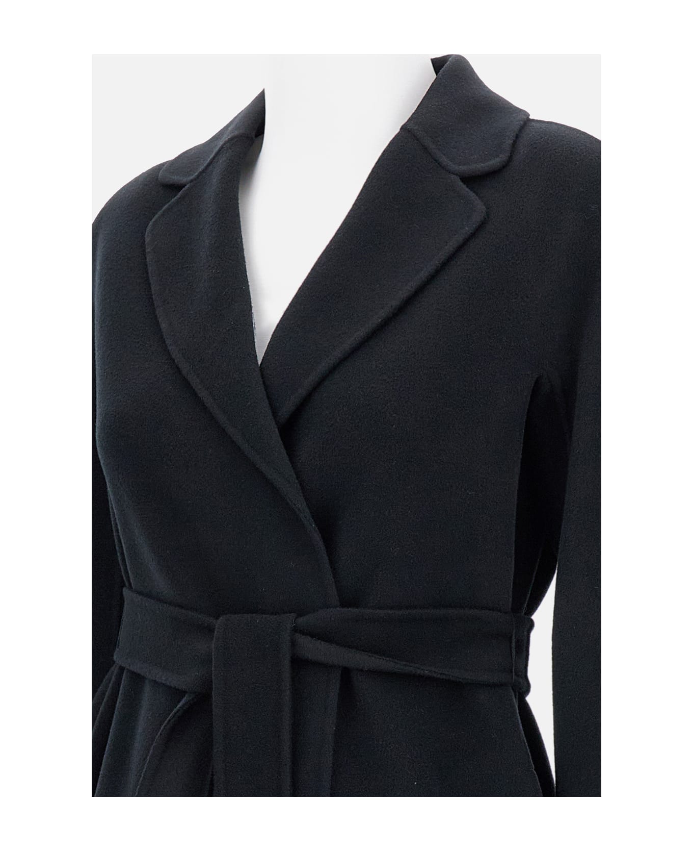 
S Max Mara Esturia Coat - Black