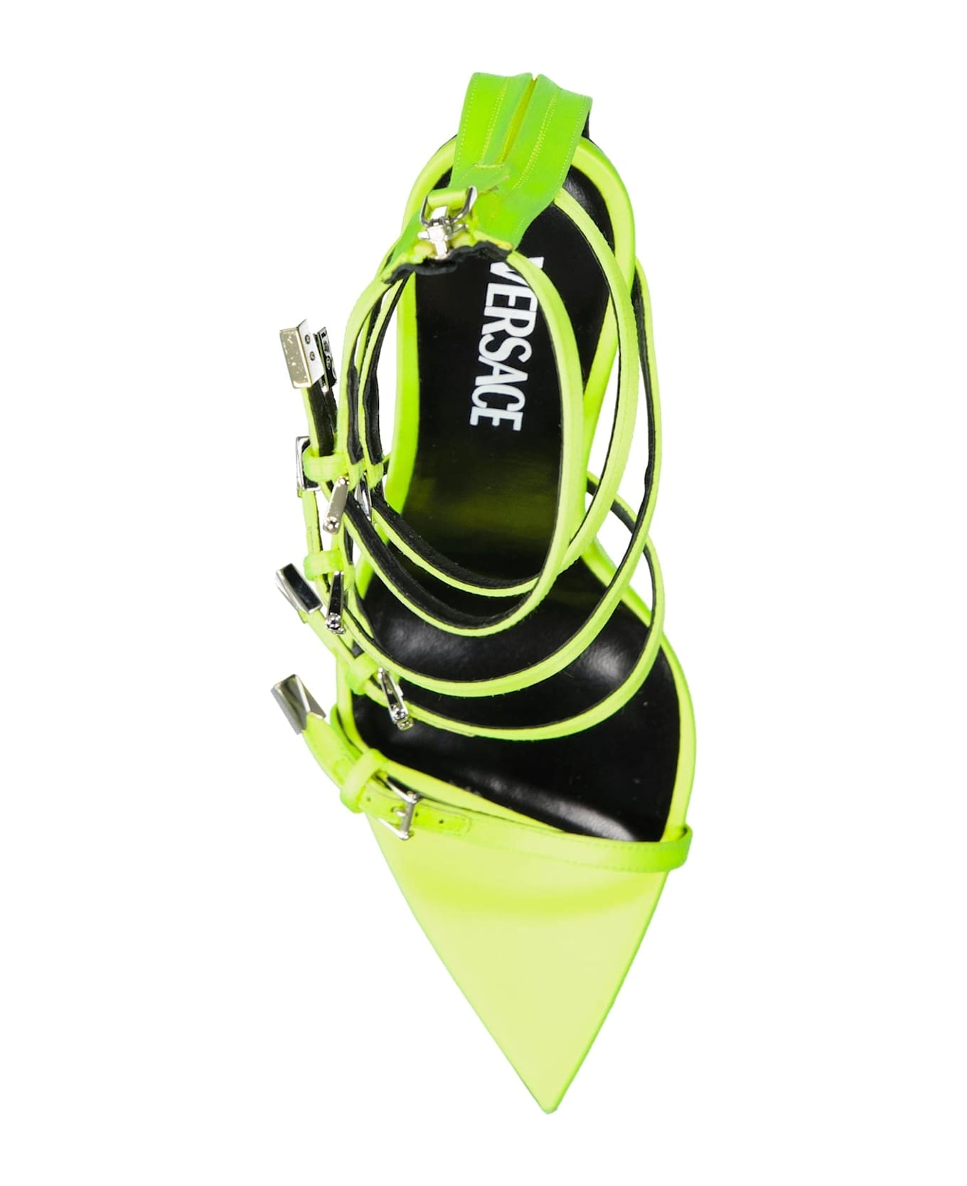 Versace Pin-point Sandals - Yellow