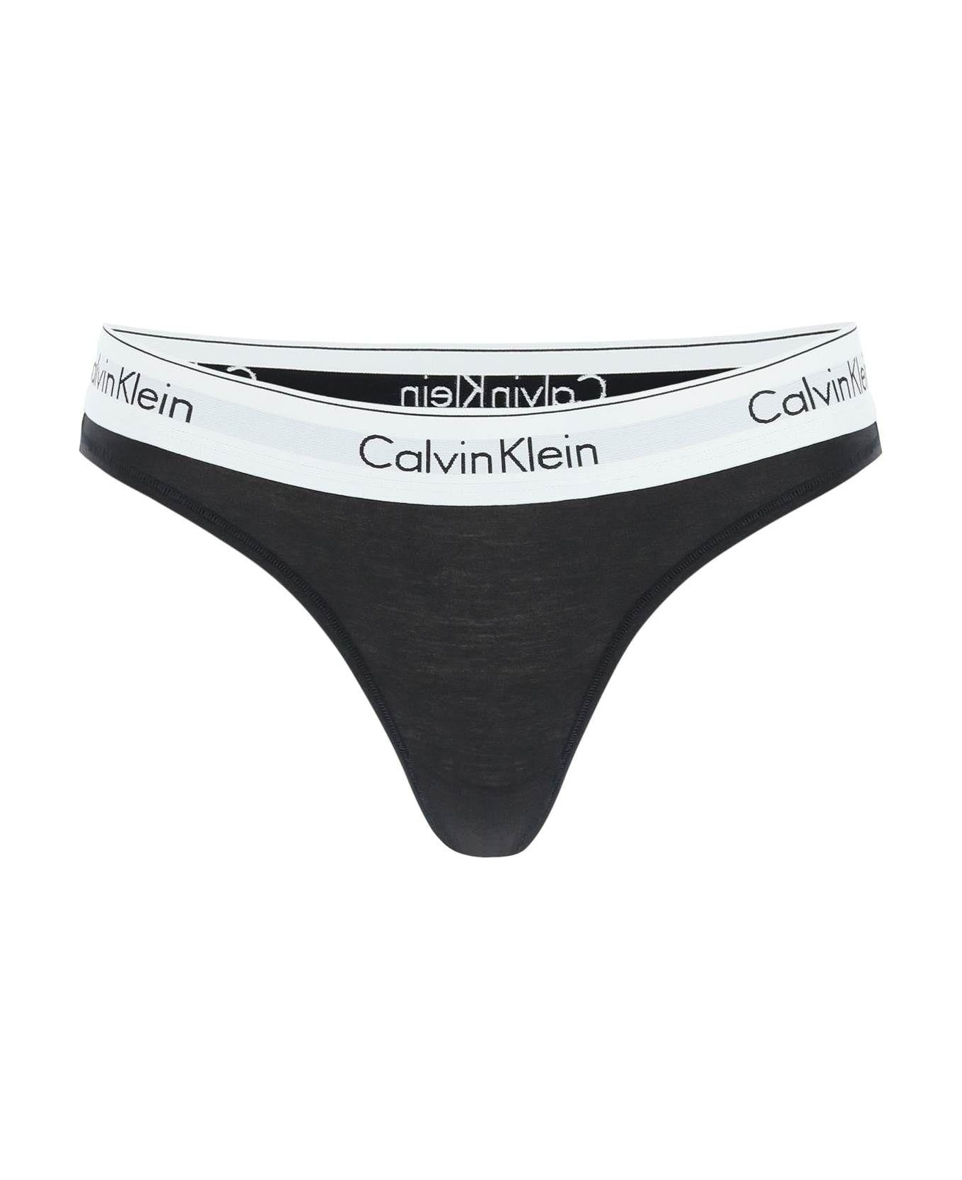 Calvin Klein Branded Border Thongs Calvin Klein