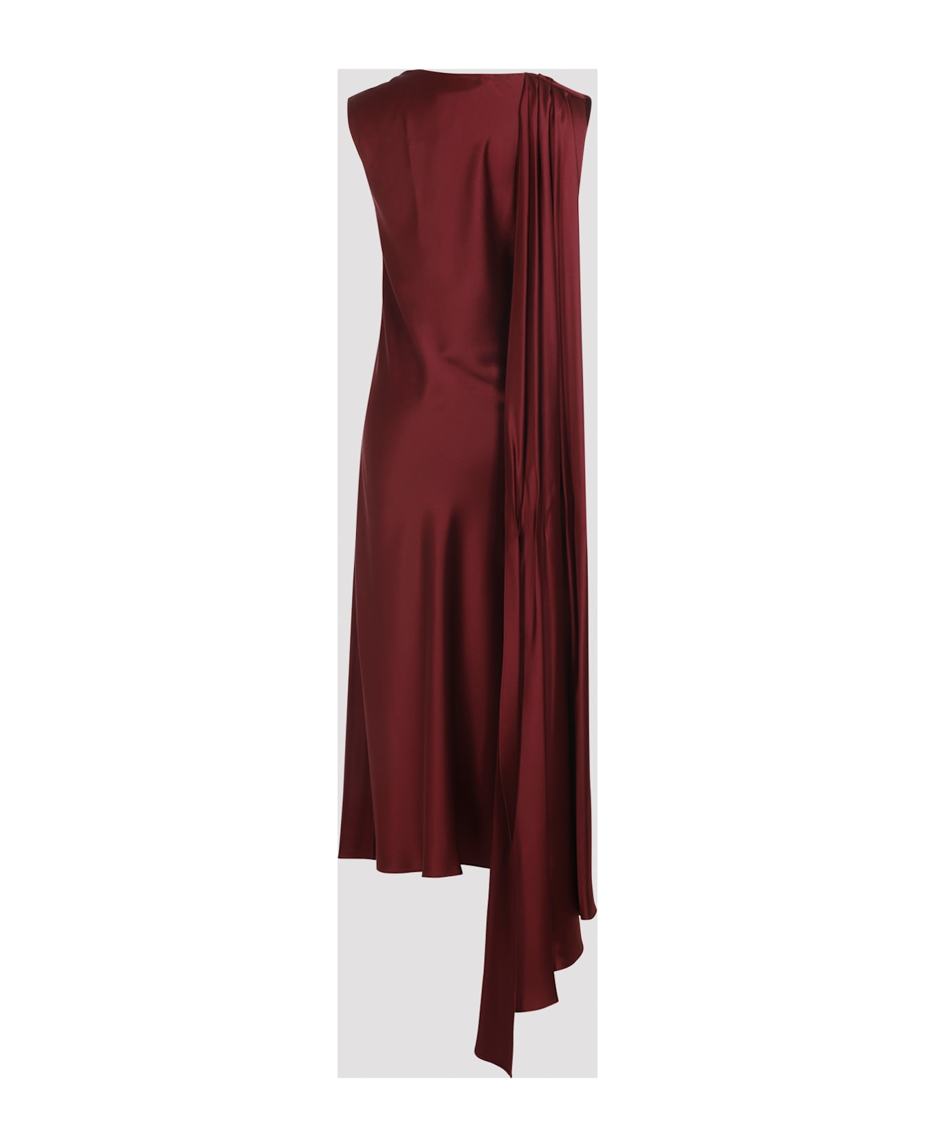 Max Mara Pianoforte Edolo Midi Dress - Lampone