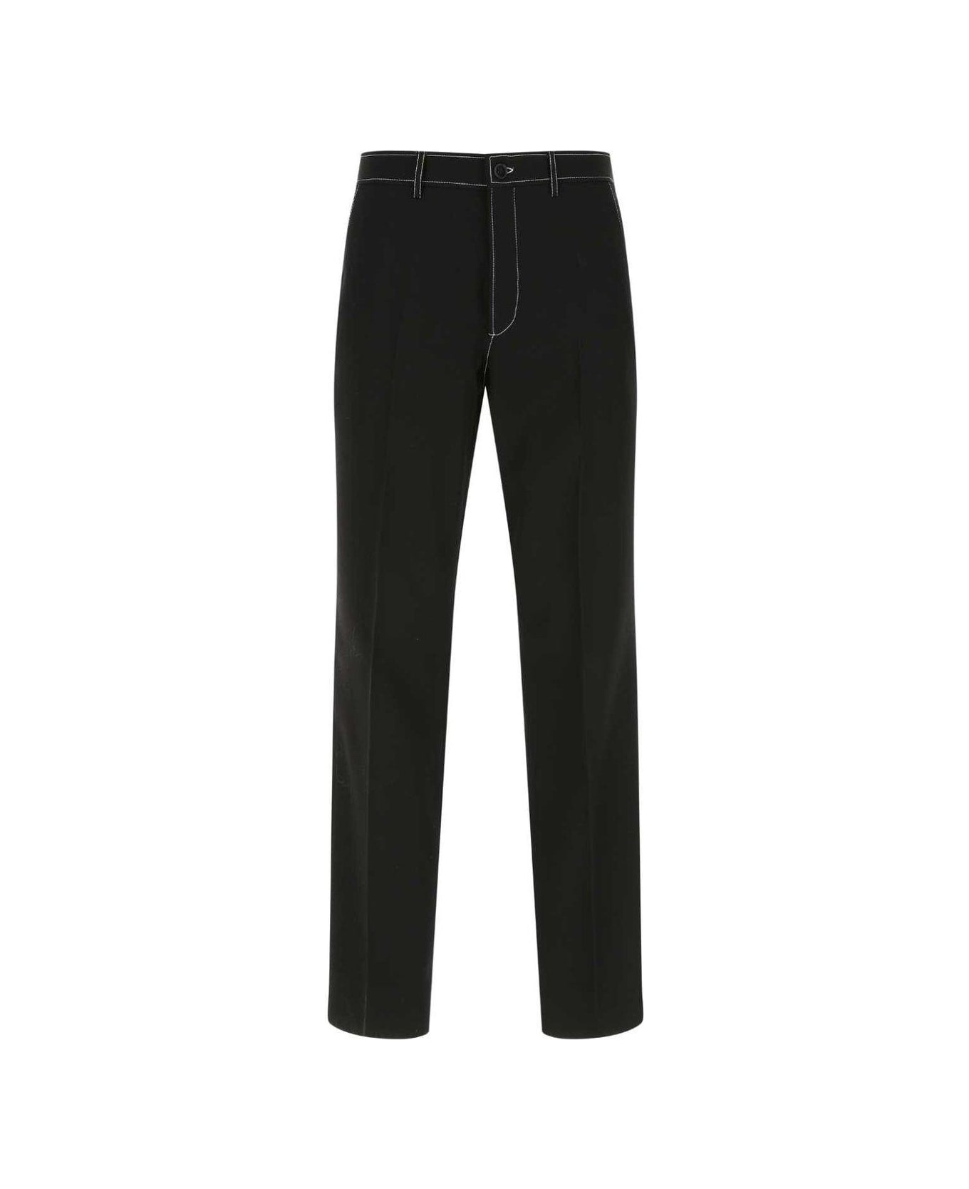 Burberry Straight-leg Tailored Trousers - BLACK