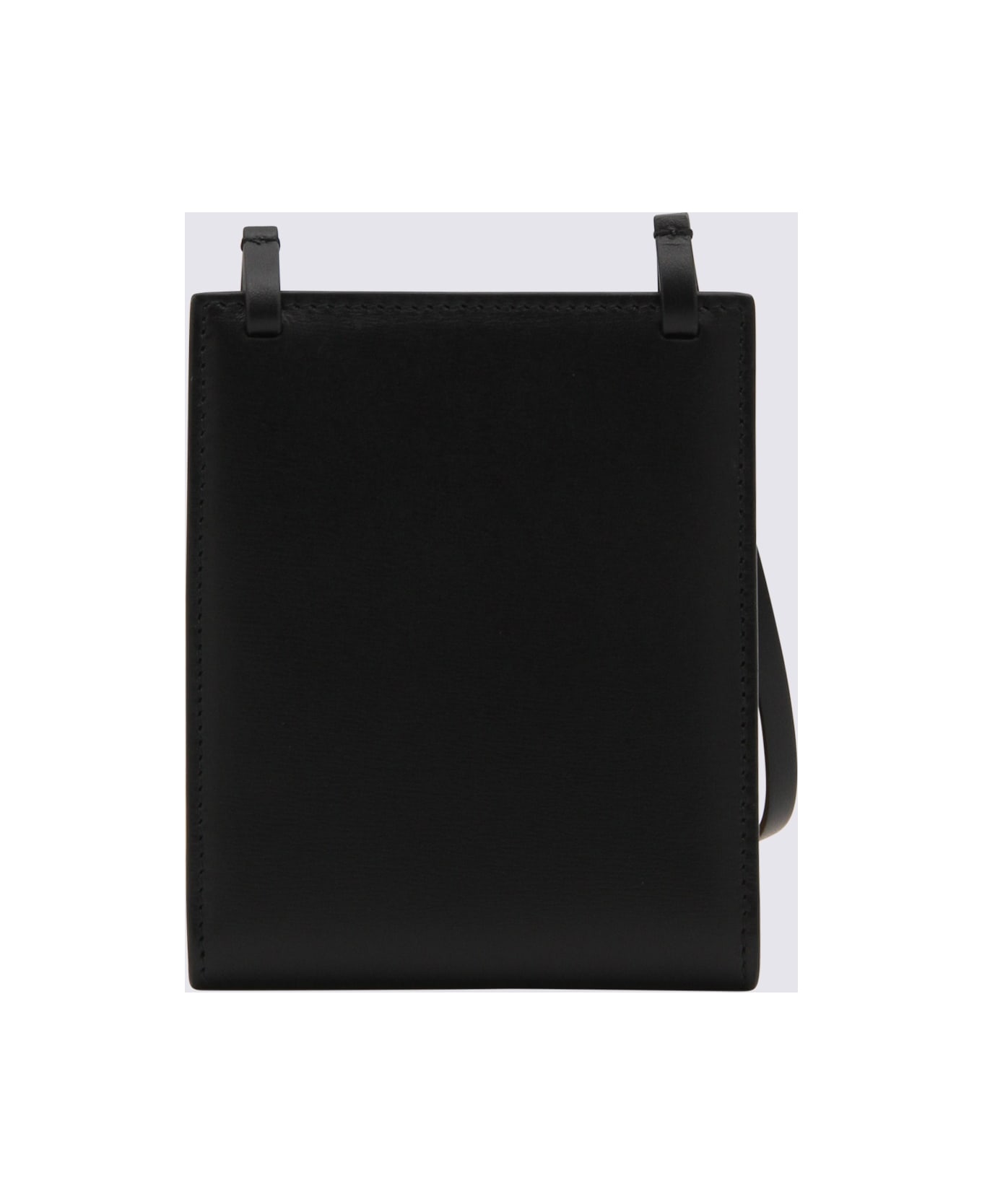 Ferragamo Black Leather Wallet - Black
