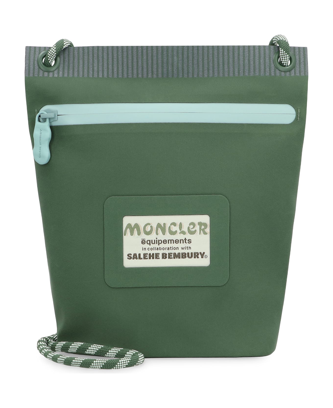 Moncler X Salehe Bembury - Amoeba Clutch - green