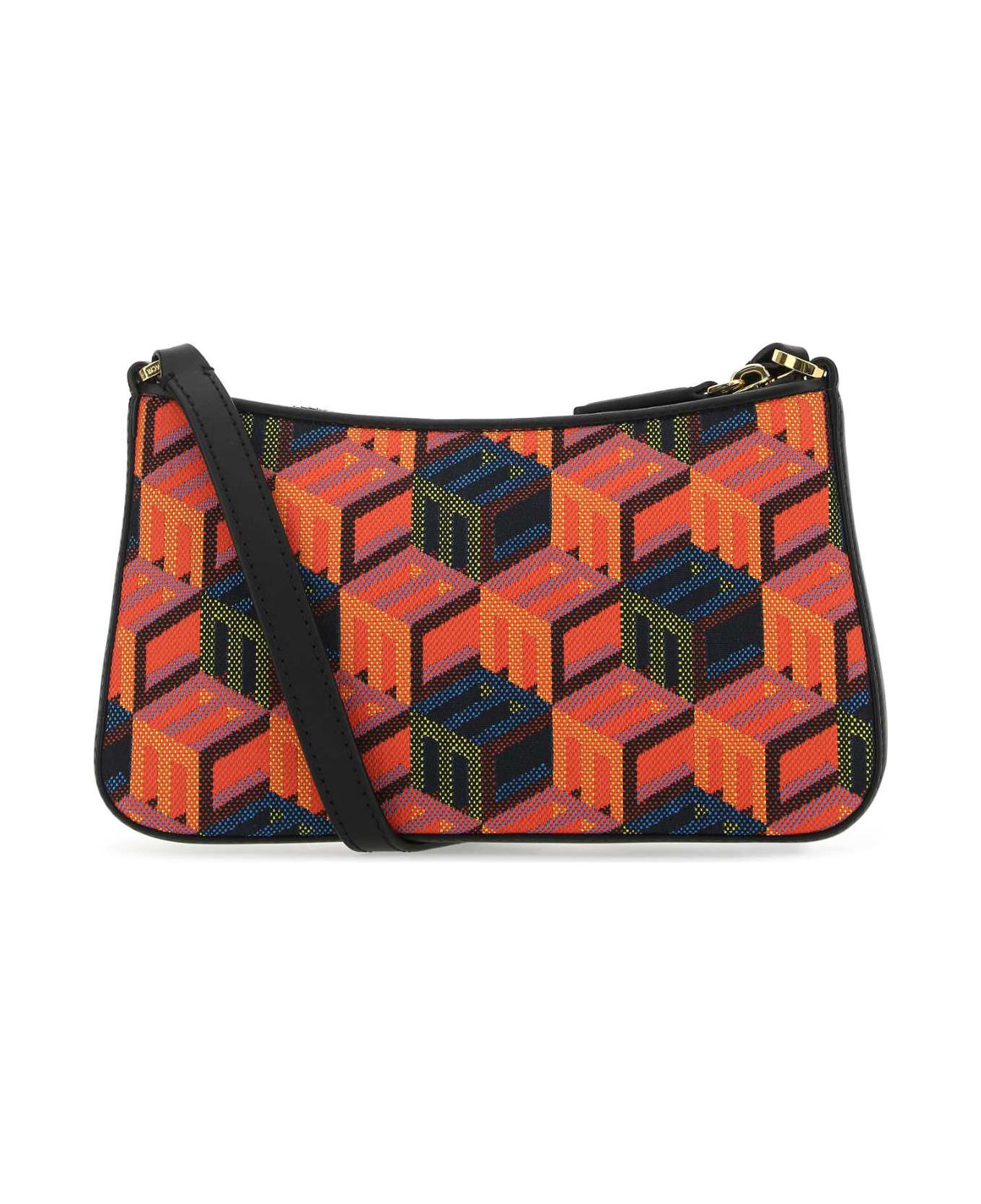 MCM Embroidered Fabric Rockstar Crossbody Bag - MT