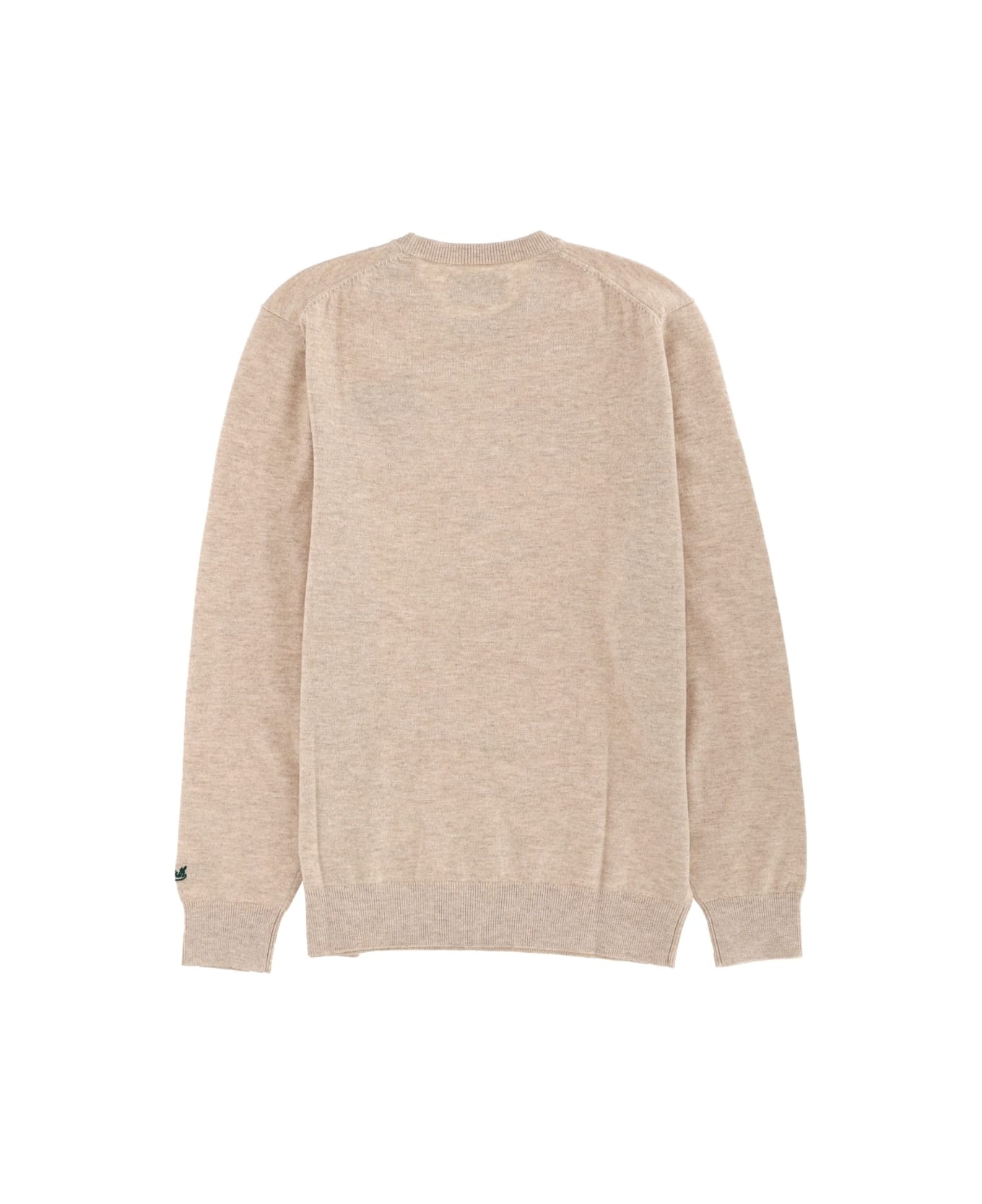 MC2 Saint Barth Sweater With Embroidery - BEIGE
