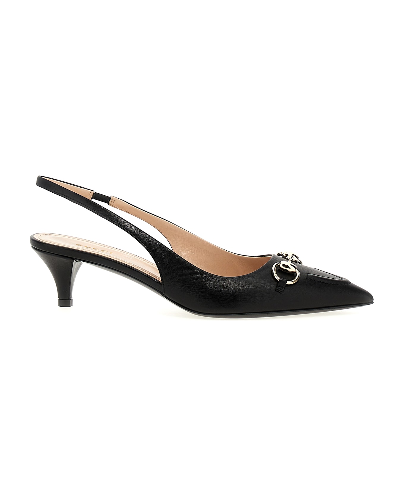 Gucci 'morsetto' Slingback - Black  