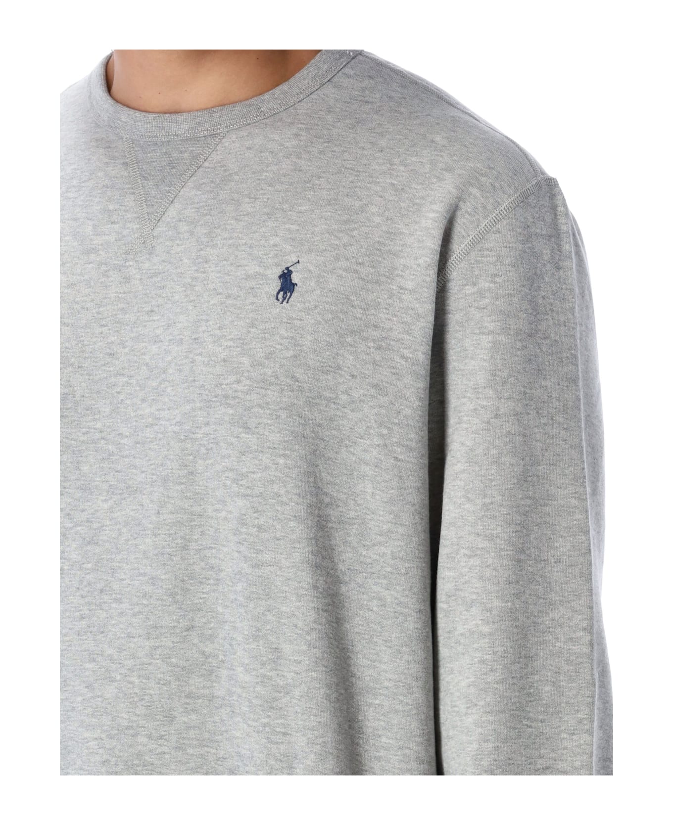 Polo Ralph Lauren Classic Crewneck Sweatshirt - GREY HEATER