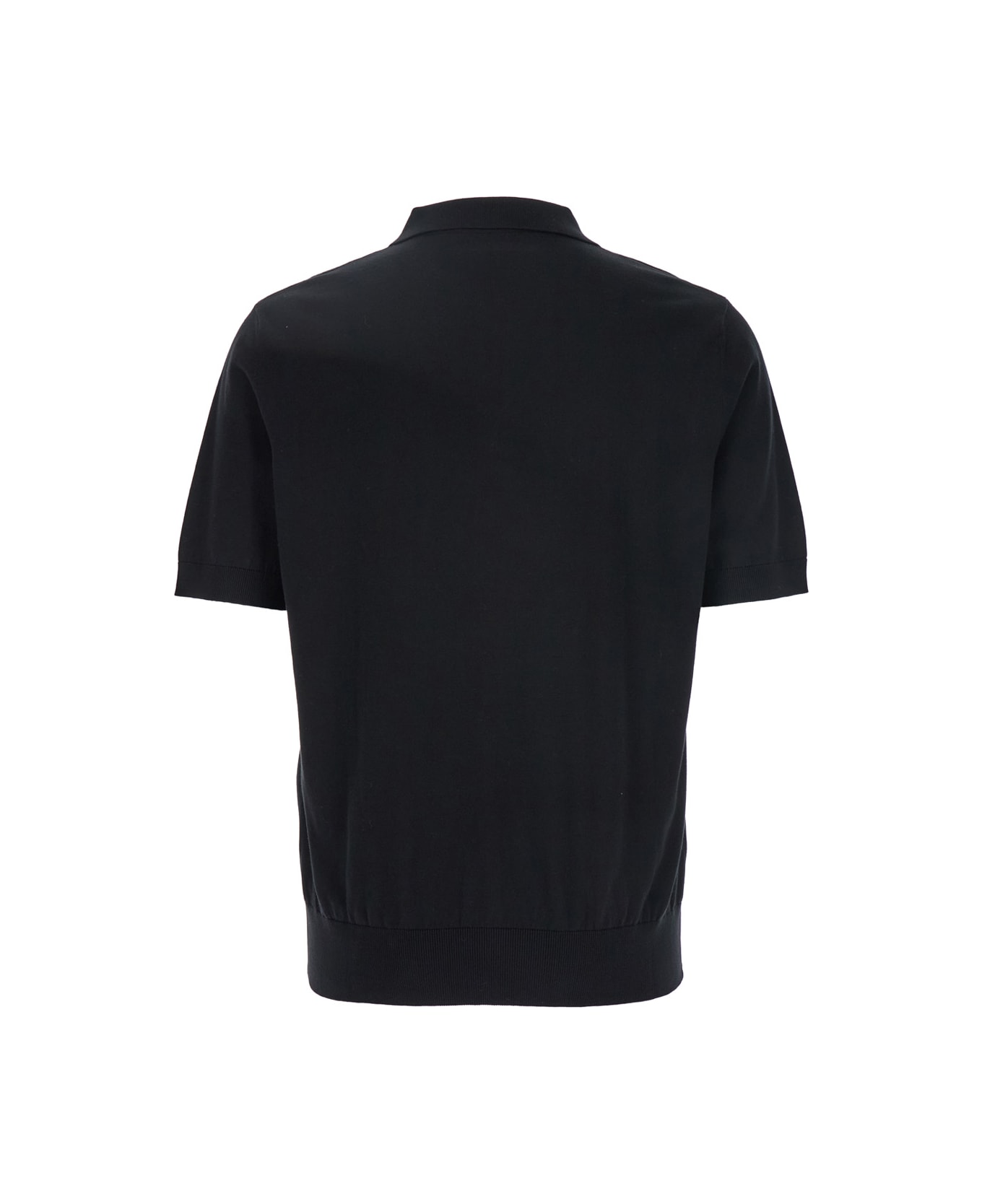 Dsquared2 Black Polo Shirt - BLACK