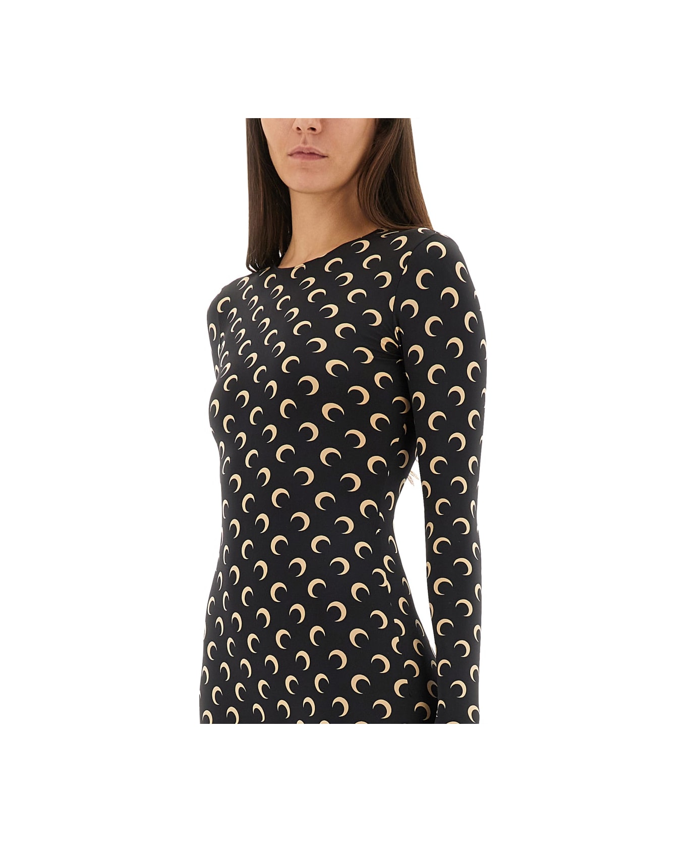 Marine Serre "moon" Suit - BLACK