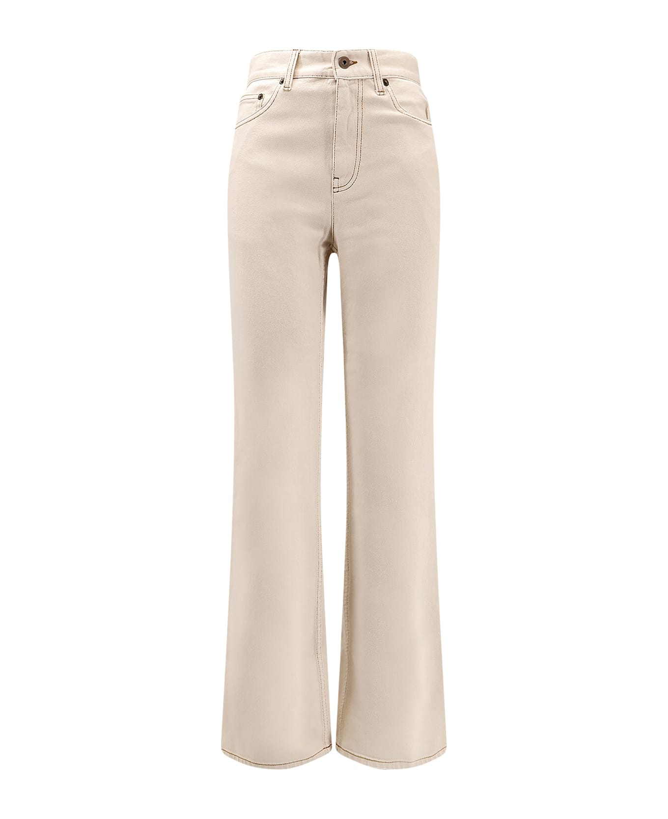 Burberry Denim Trousers - CERAMIC WHITE