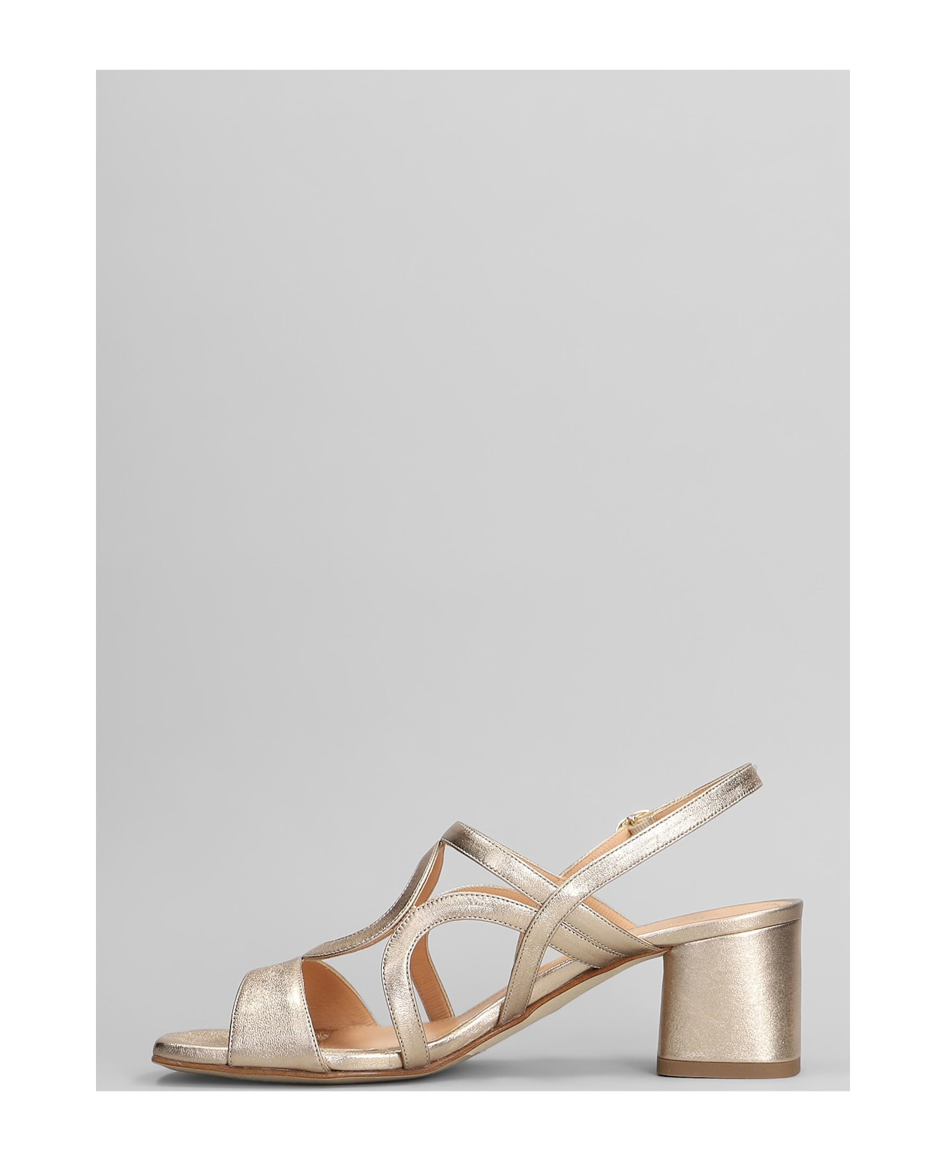 Julie Dee Sandals In Copper Leather - copper