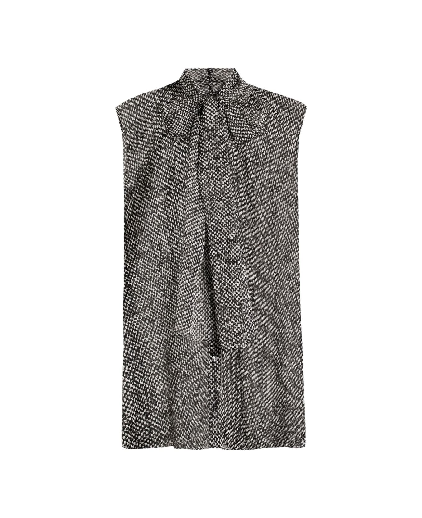 Dolce 
Gabbana Dolce &amp; Gabbana Sleeveless Dress - Grey