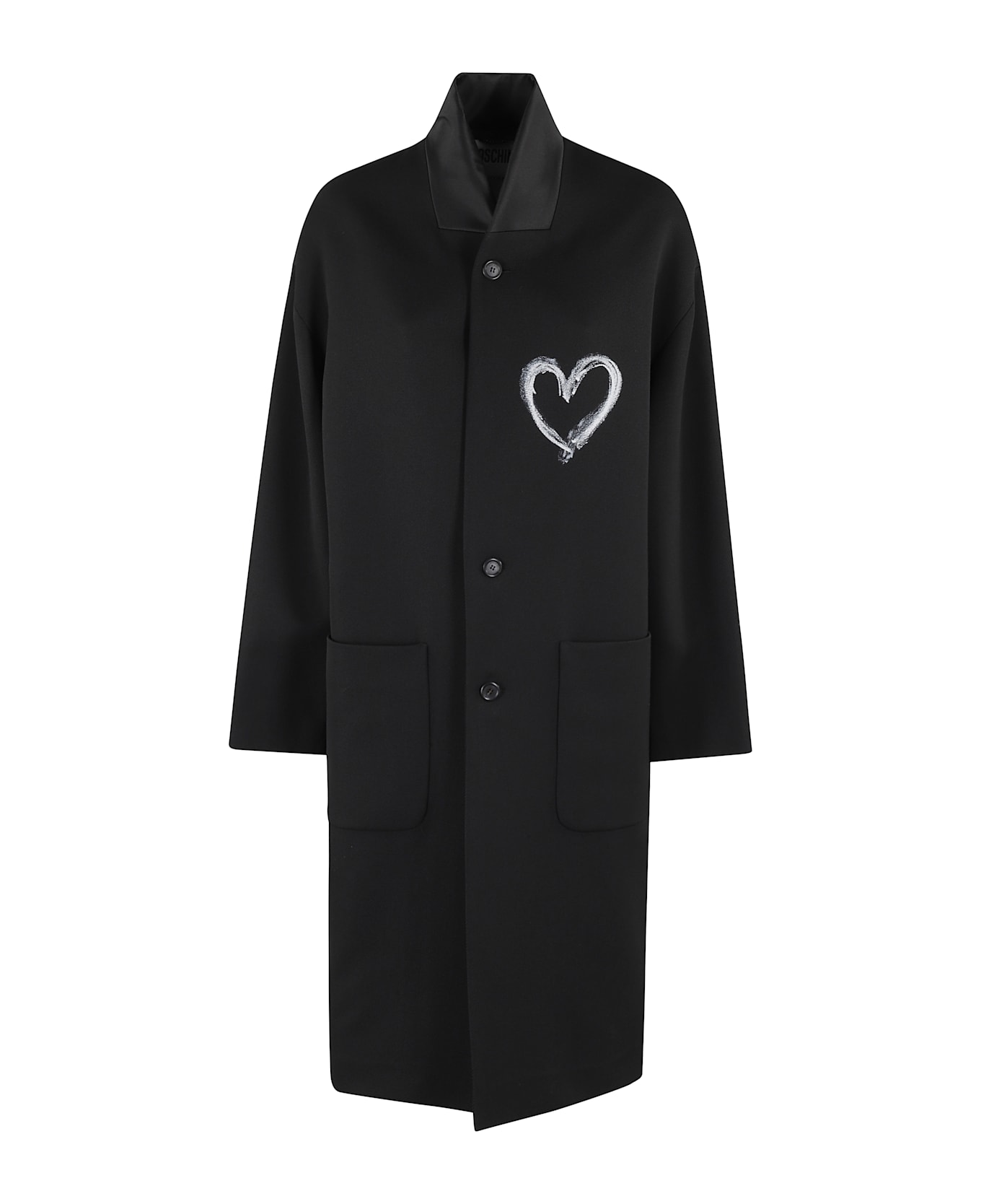 Moschino Coat - Fantasia Nero