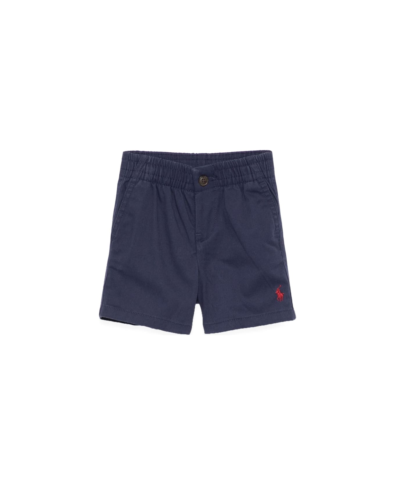 Polo Ralph Lauren Bermuda With Logo - BLUE