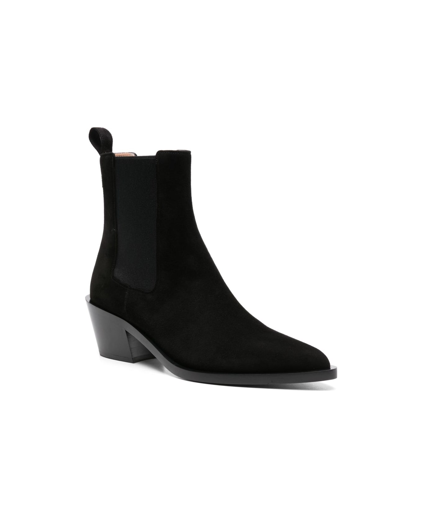 Gianvito Rossi Black Calfskin - Black