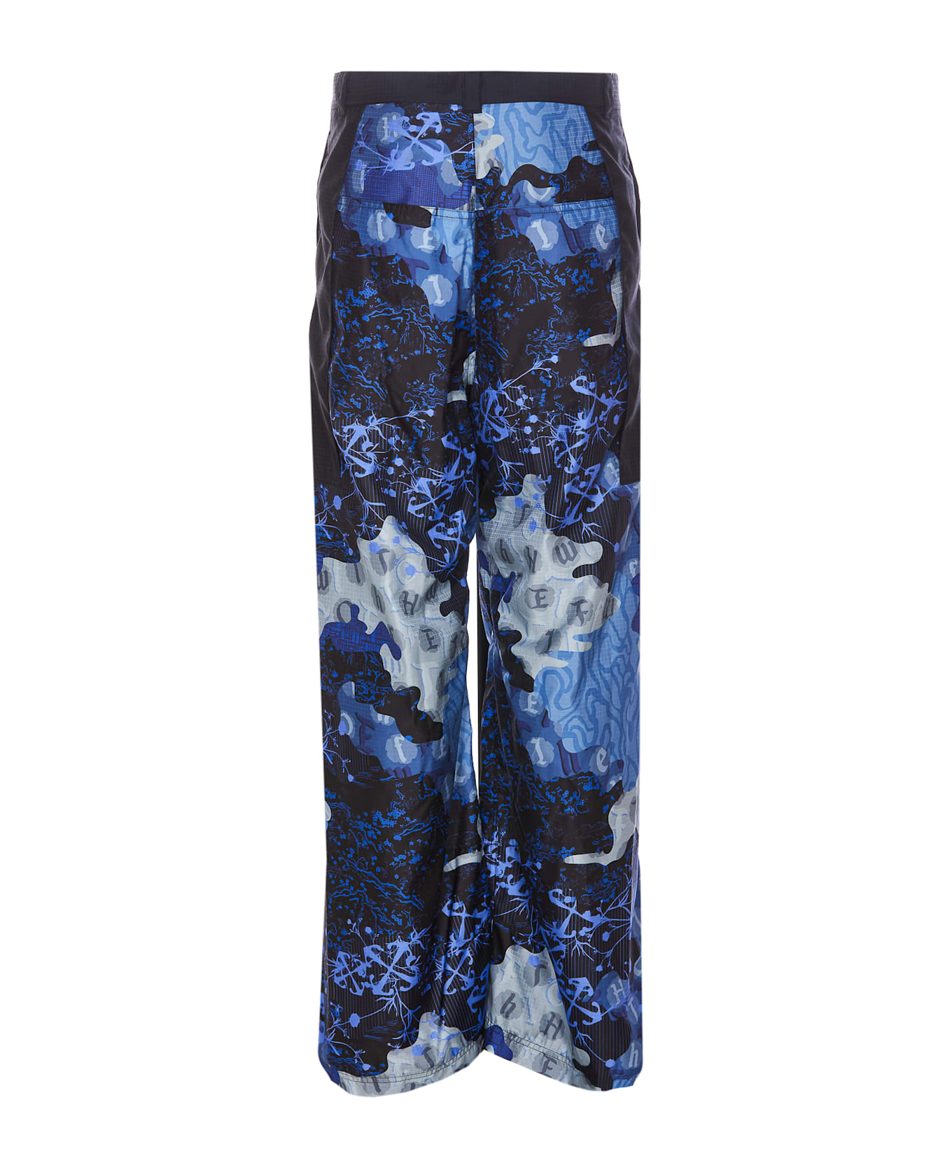 Off-White Camouflage Pants - Blue