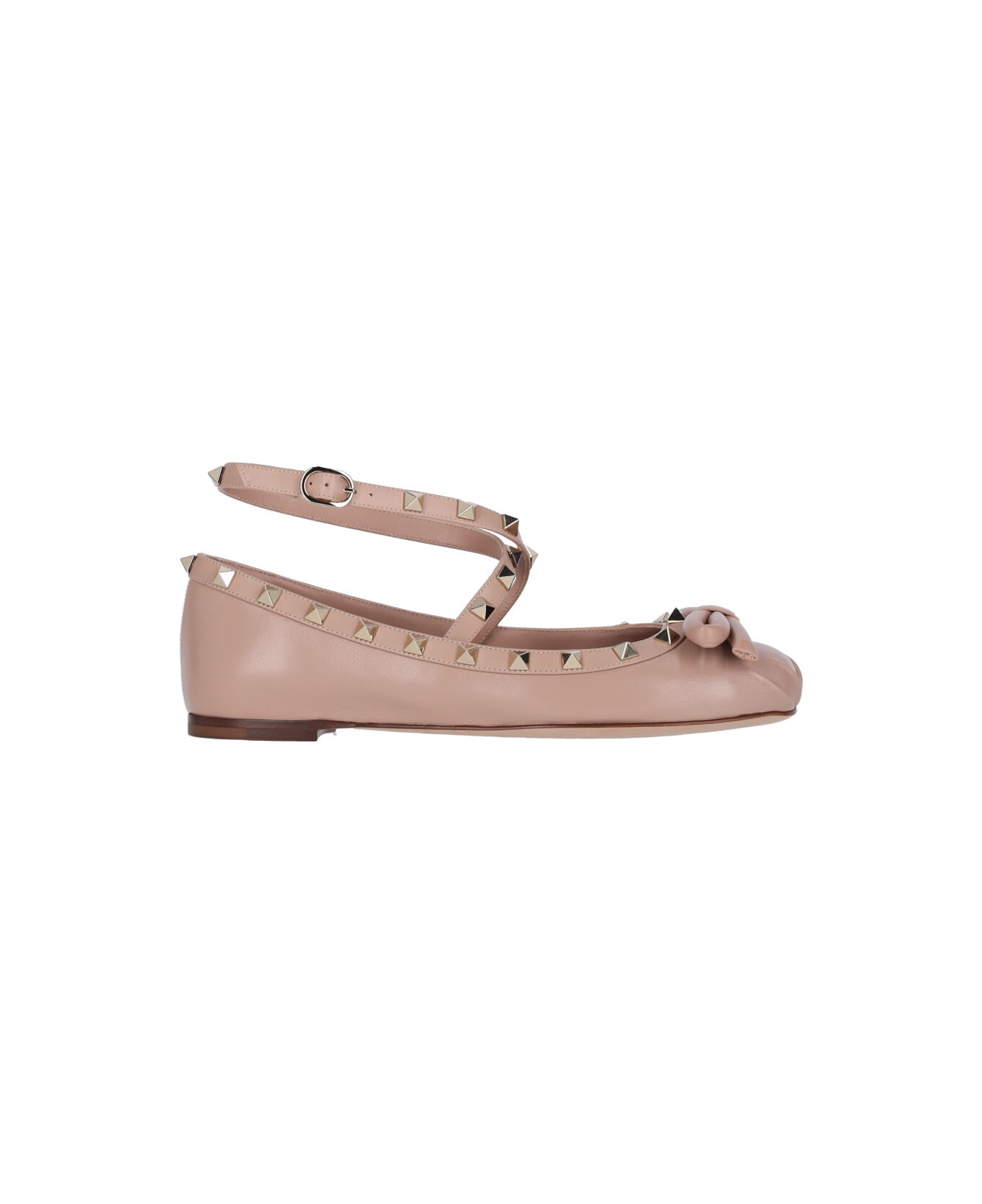 Valentino Garavani "rockstud" Ballet Flats - Pink