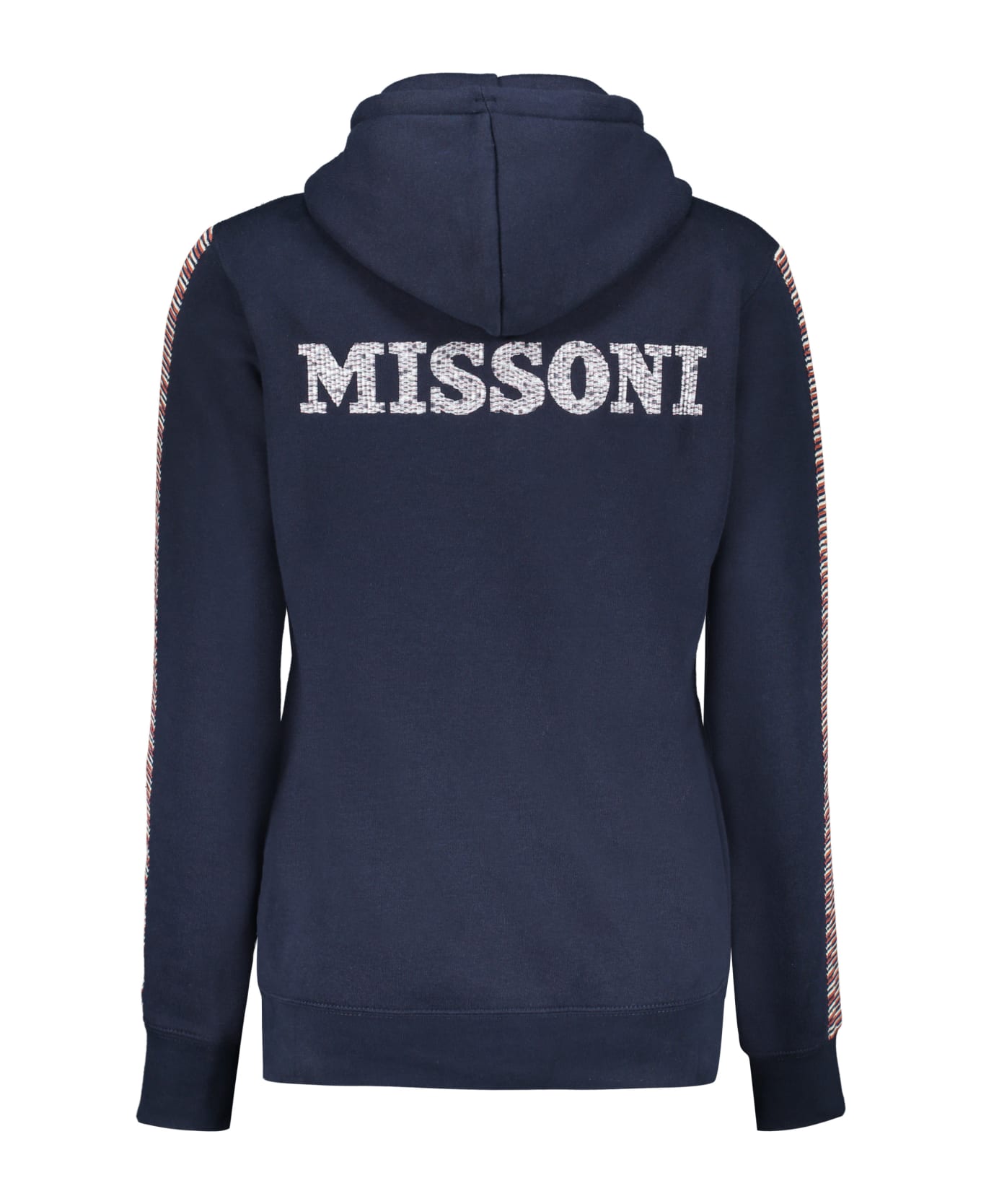 Missoni Logo Embroidery Sweatshirt - blue