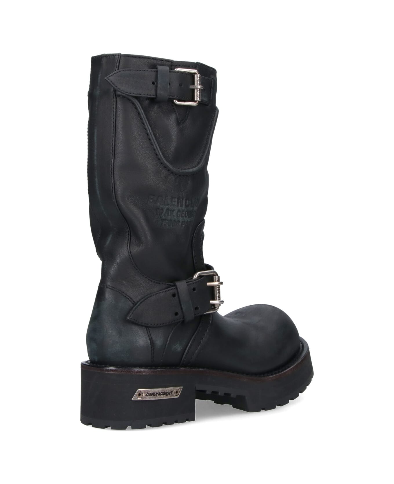 Balenciaga 
venom
 Boots - Black Silver