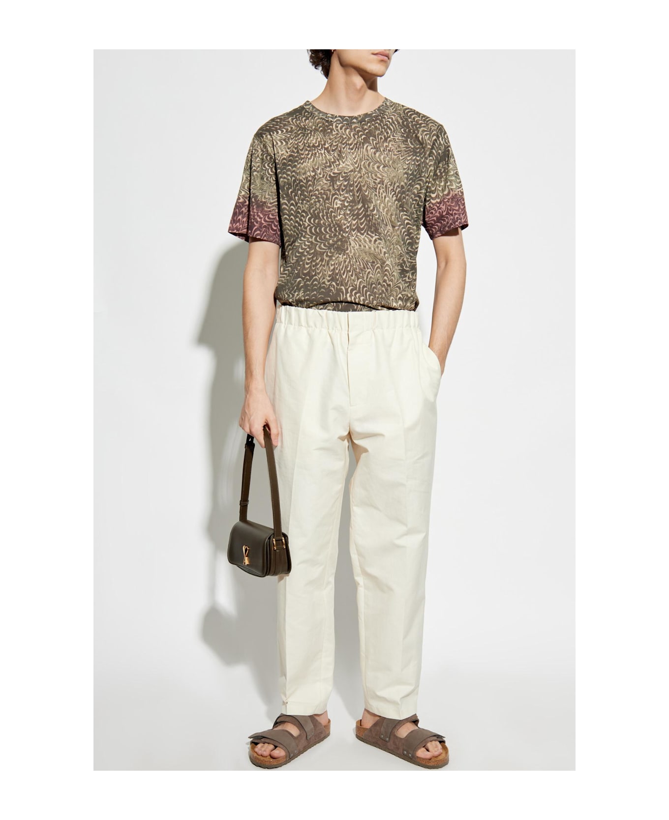 Dries Van Noten Patterned T-shirt - MULTICOLOUR
