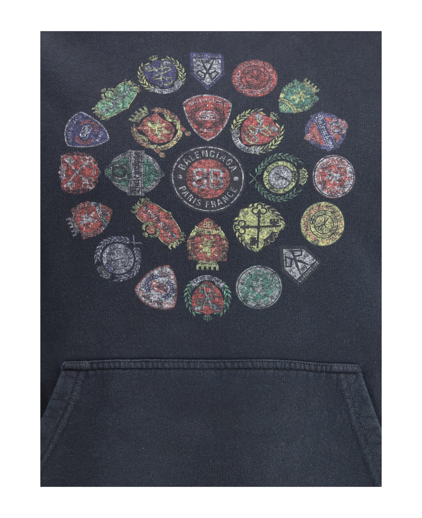 Balenciaga Spiral Crest Hoodie