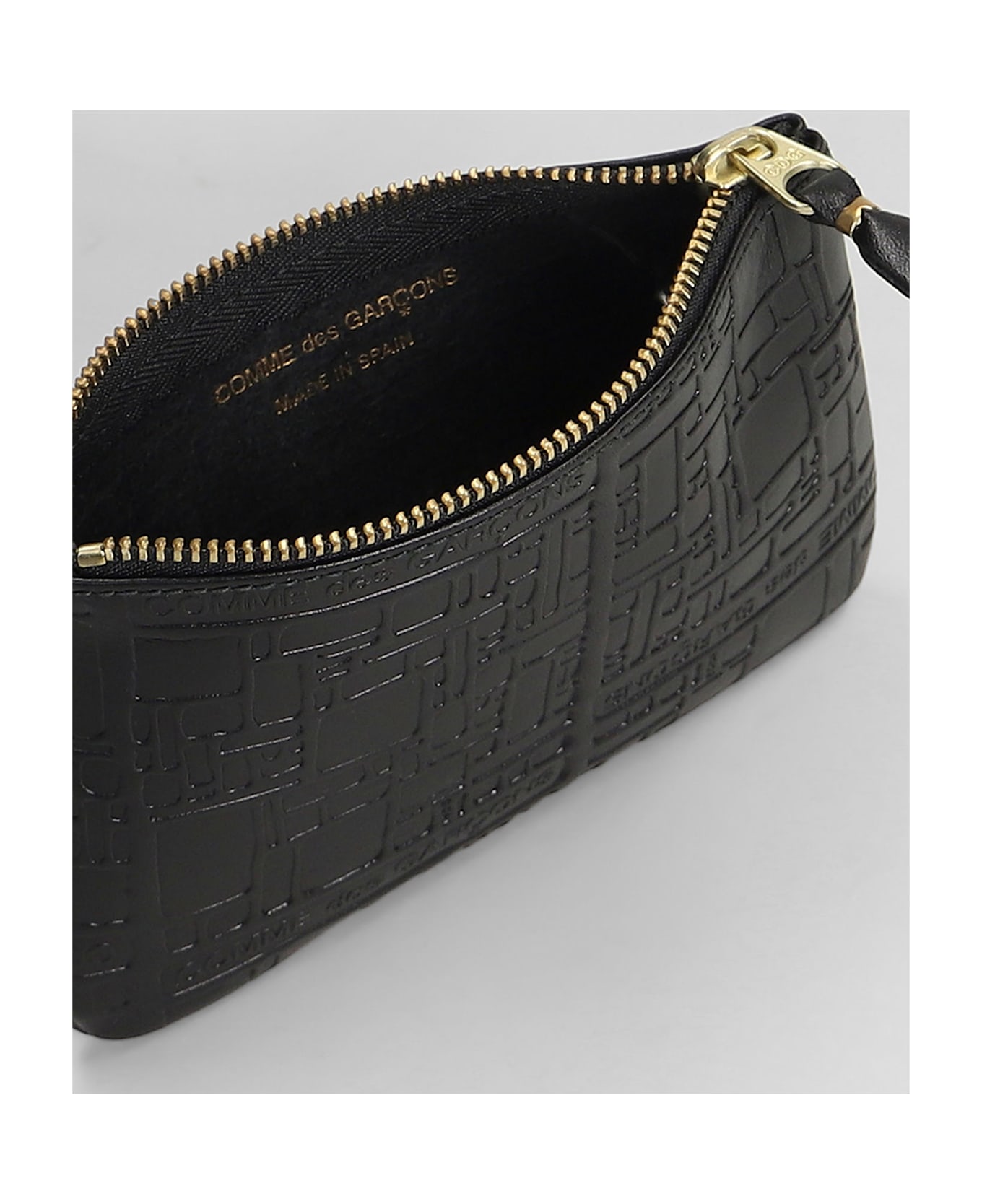Comme des Garçons Wallet Wallet In Black Leather - black