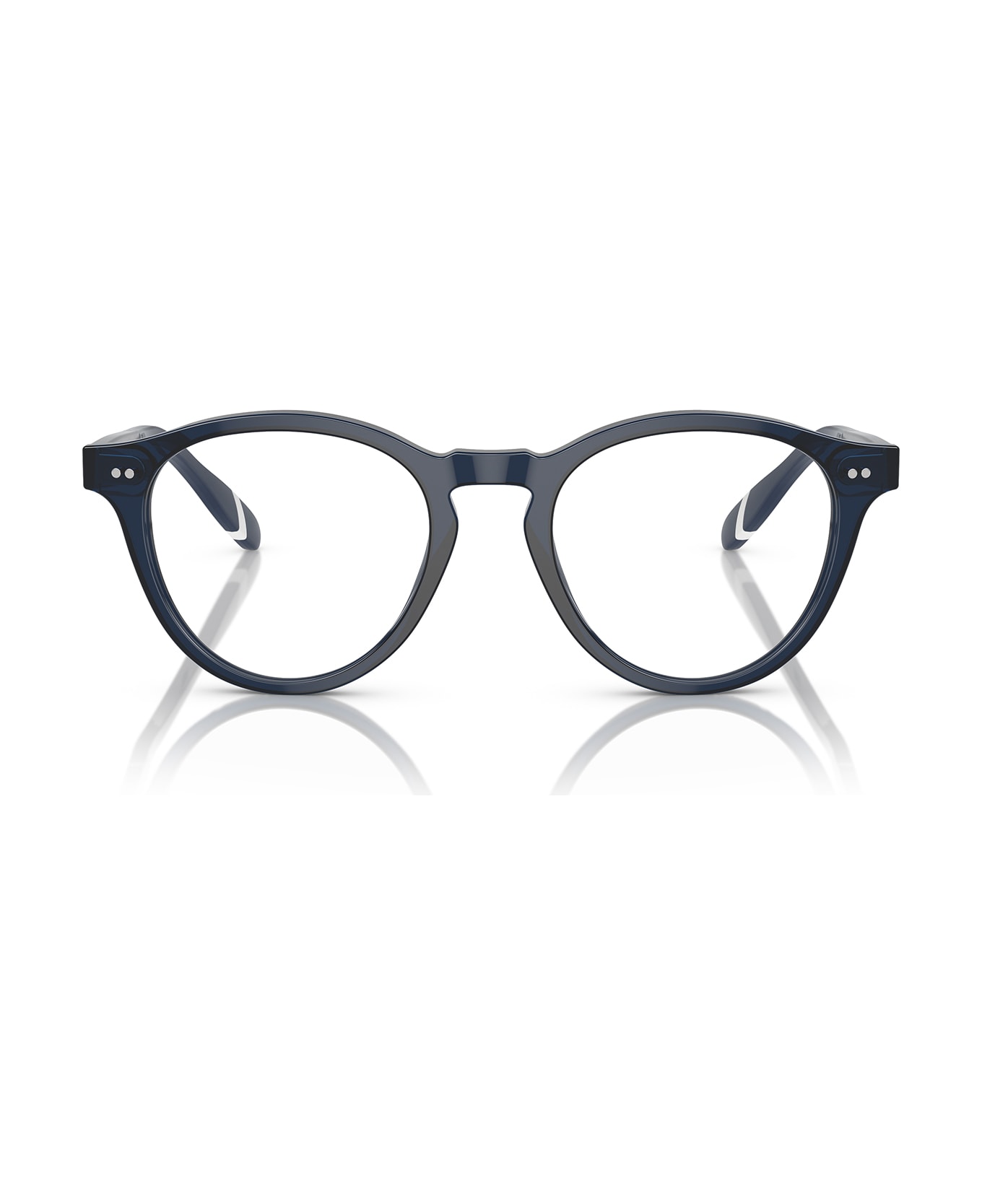 Polo Ralph Lauren Ph2268 Shiny Transparent Blue Glasses - Shiny Transparent Blue アイウェア