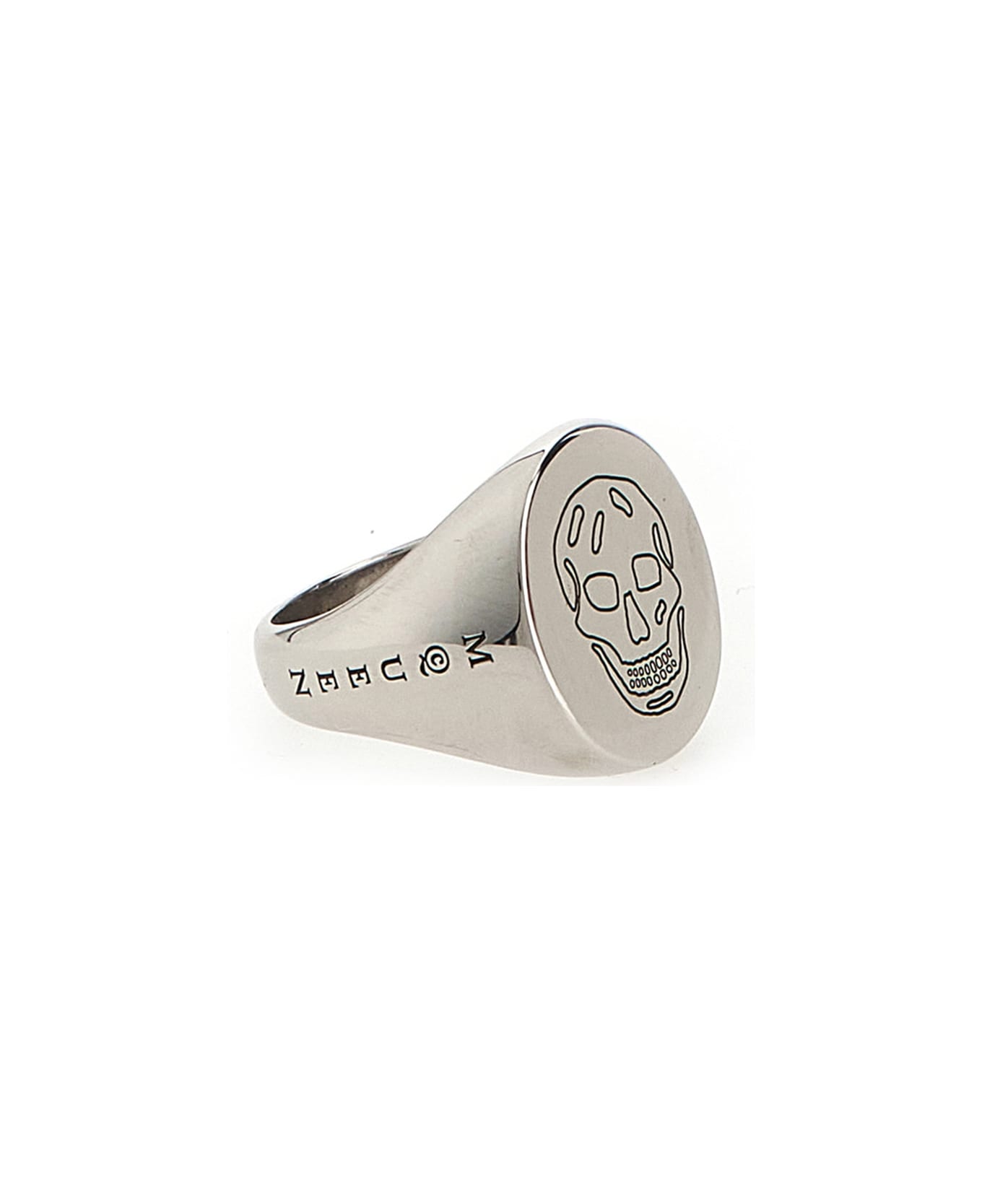 Alexander McQueen 
signet
 Ring - Silver