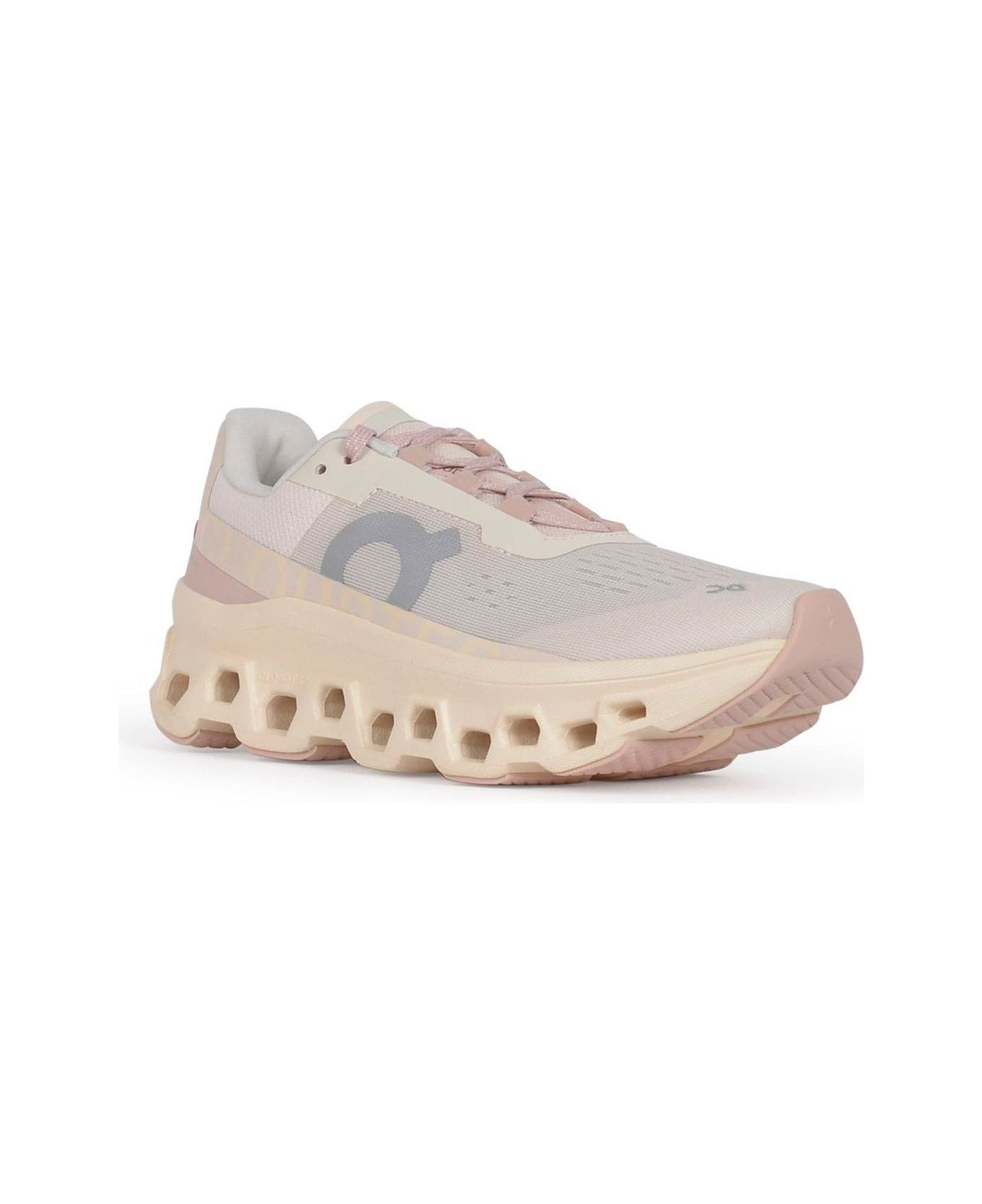 ON Cloudmonster Lace-up Sneakers - Bianco