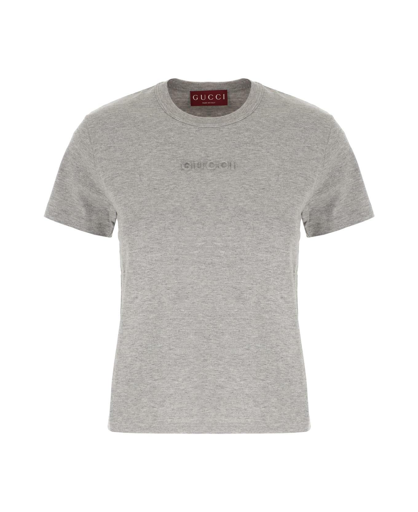 Gucci Embossed Logo T-shirt - Grigio