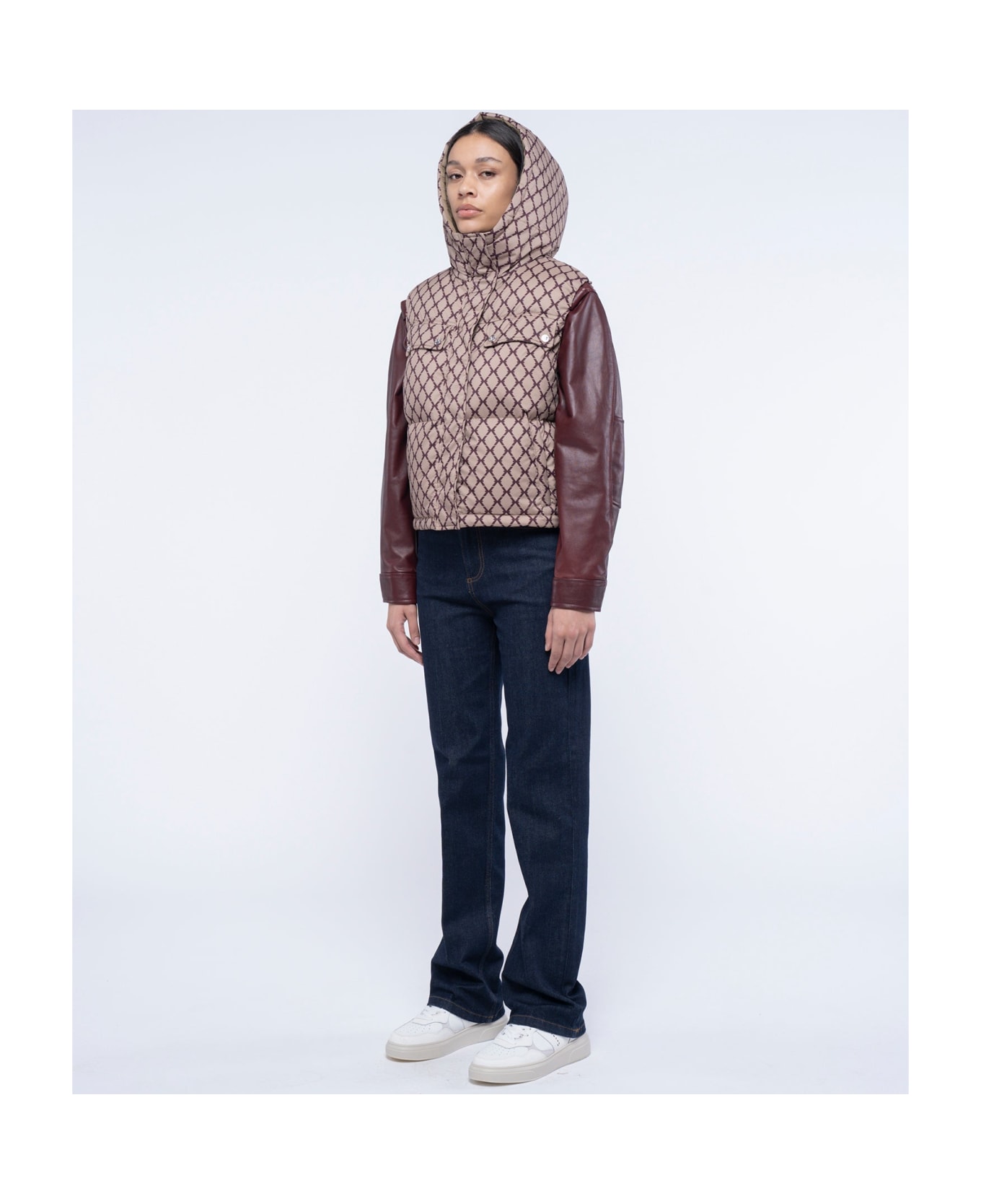 John Richmond Hooded Down Jacket - FANTASIA ダウンジャケット