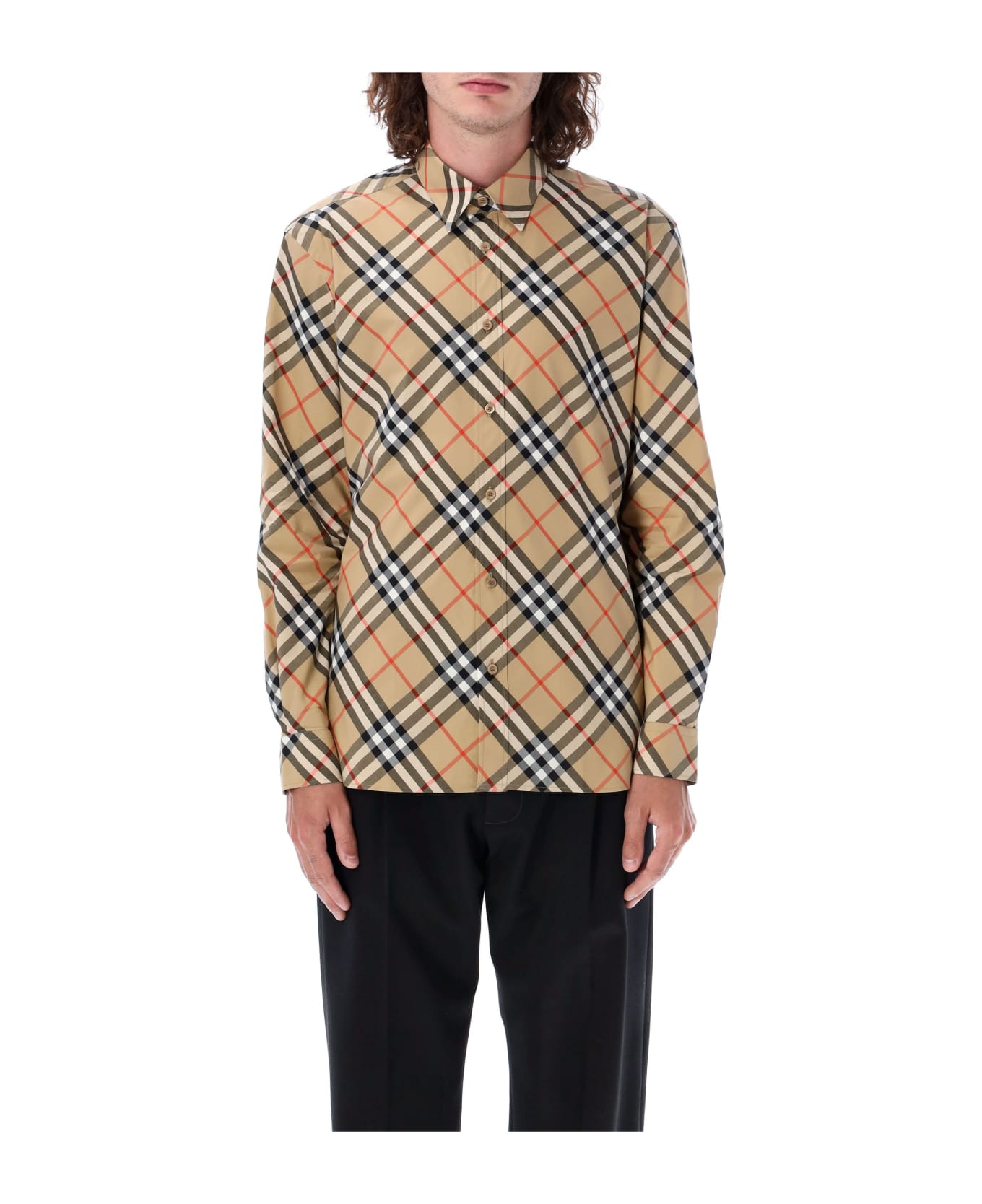 Burberry London Vintage Check Shirt - SAND IP CHECK