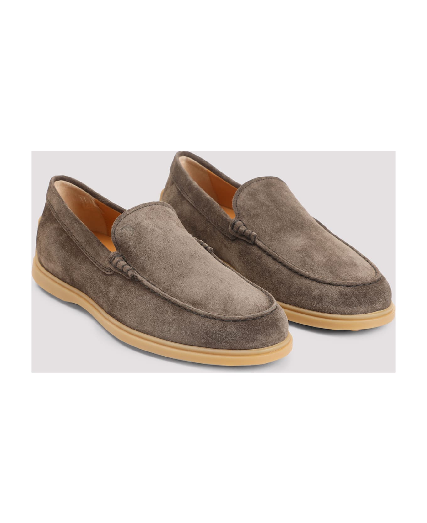 Tod's Suede Leather Loafers - Testa Moro