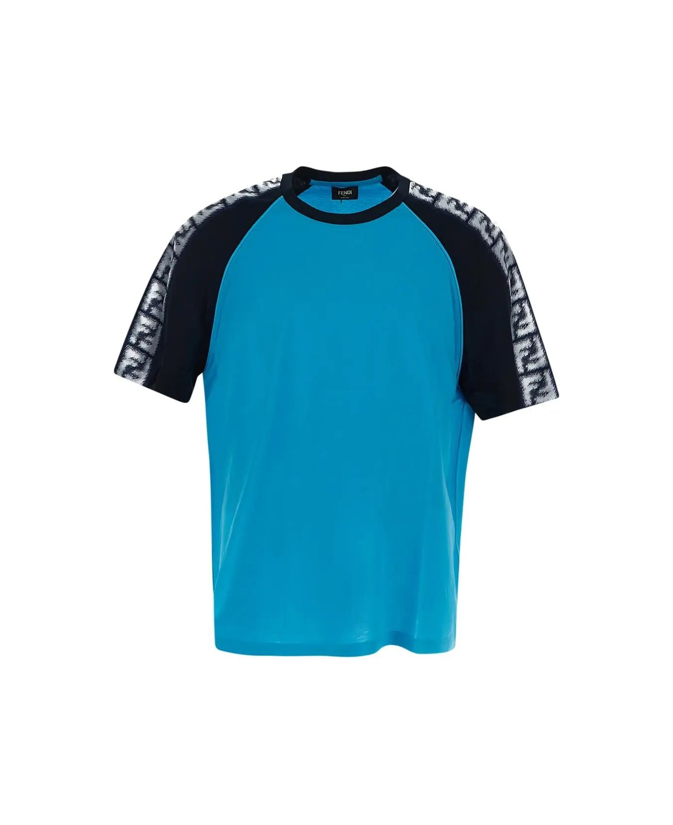 Fendi Pool T-shirt - LIGHT BLUE