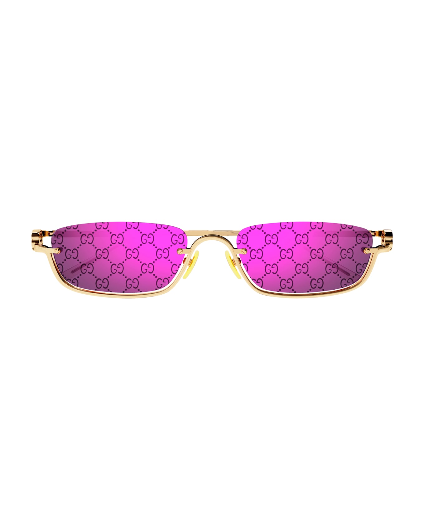 Gucci Eyewear GG1278S Sunglasses - Gold Gold Violet