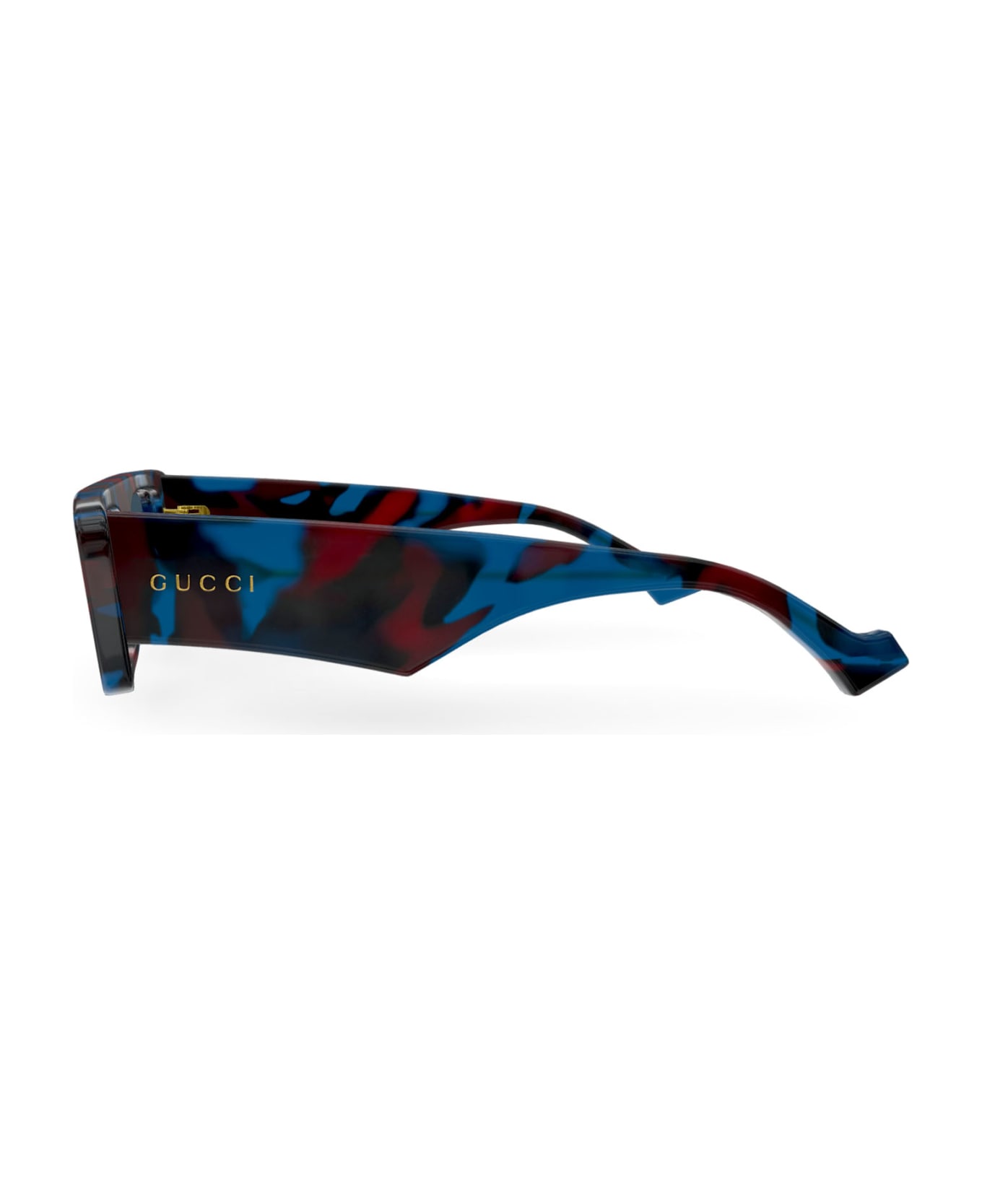 Gucci Eyewear GG1331S Sunglasses - Havana Havana Blue サングラス