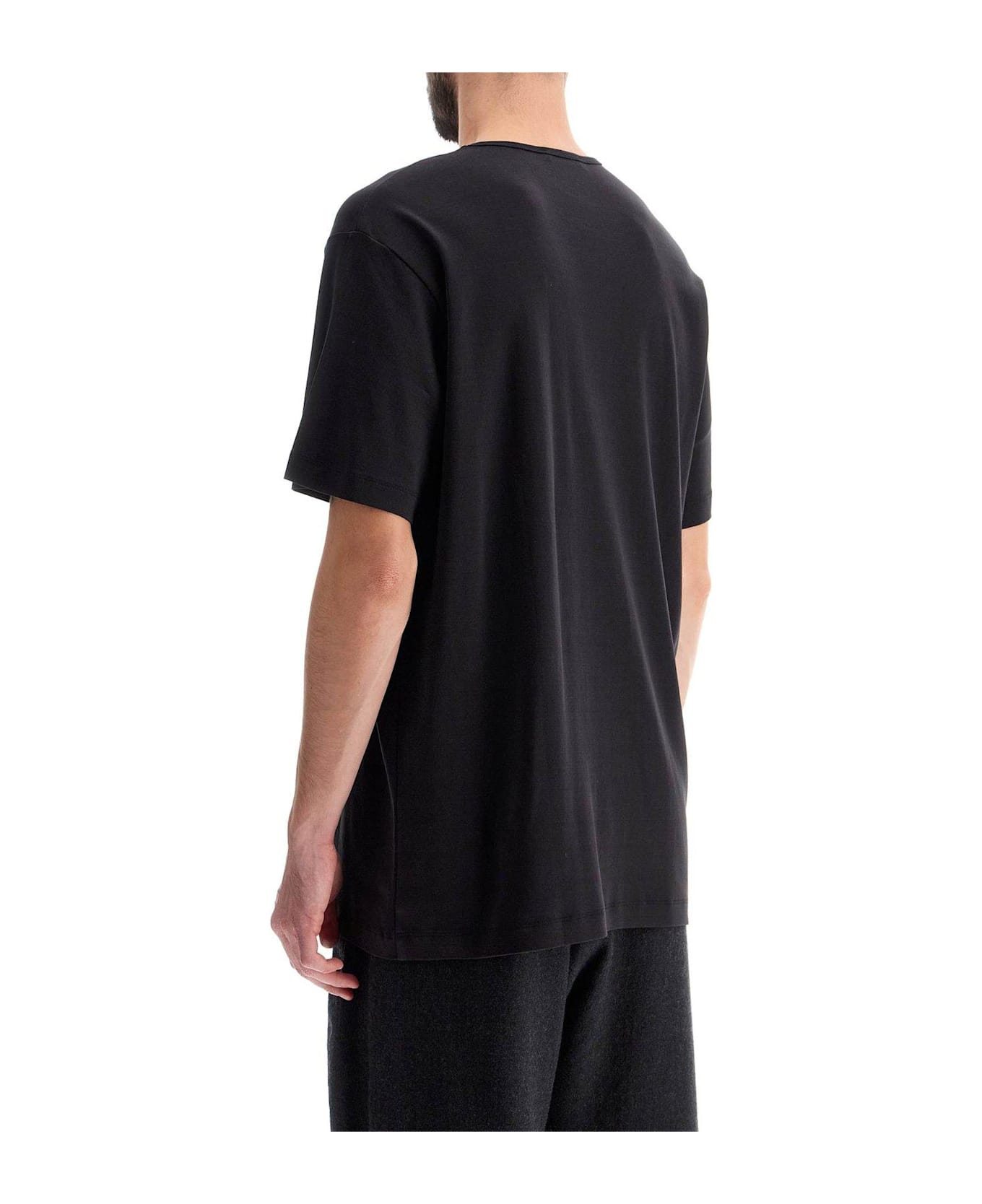 Lemaire Relaxed Fit Crewneck T-shirt - SQUID INK