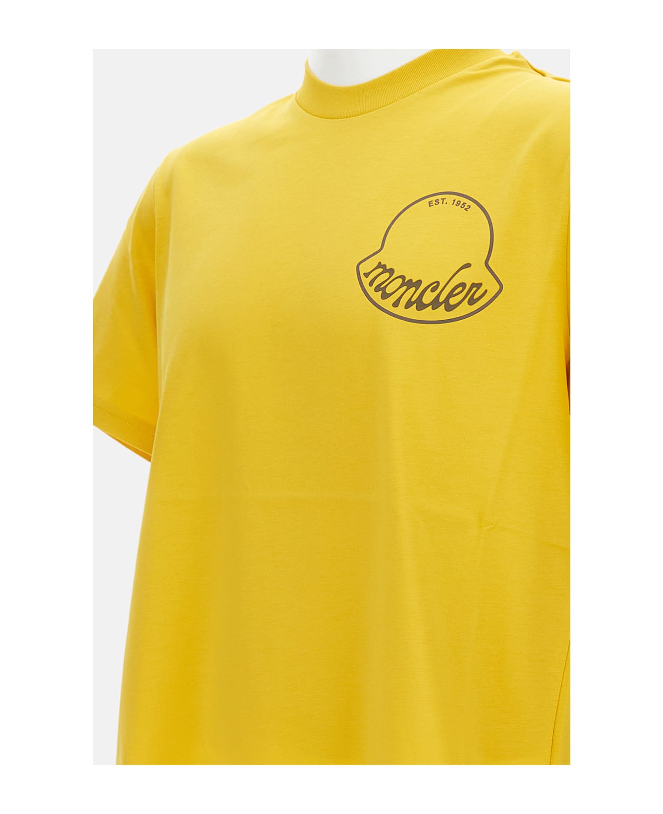 Moncler Ss T-shirt - Yellow