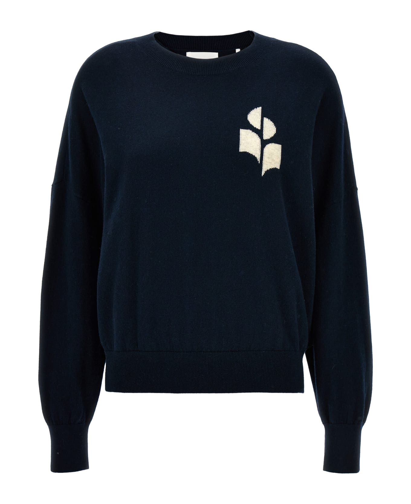 Marant Étoile Marisans Sweater With Logo Intarsia - blue